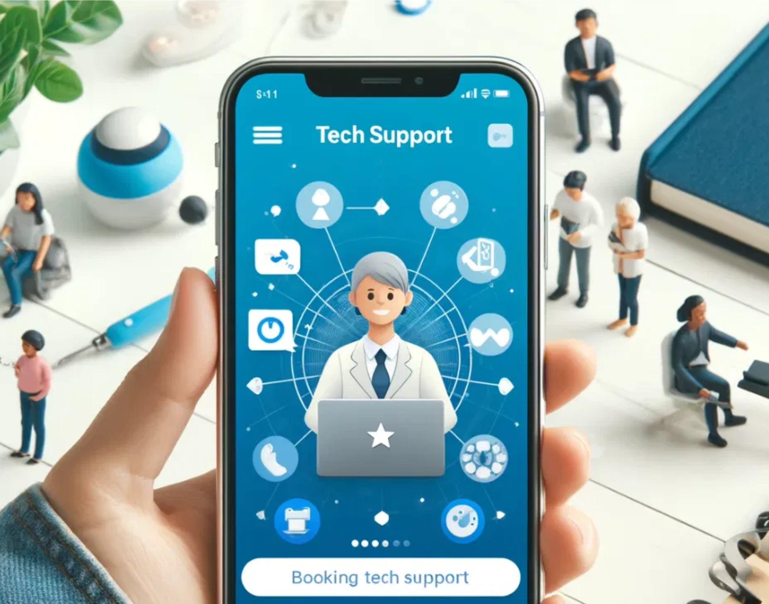 soporte técnico continuidad critica dispositivos inteligentes