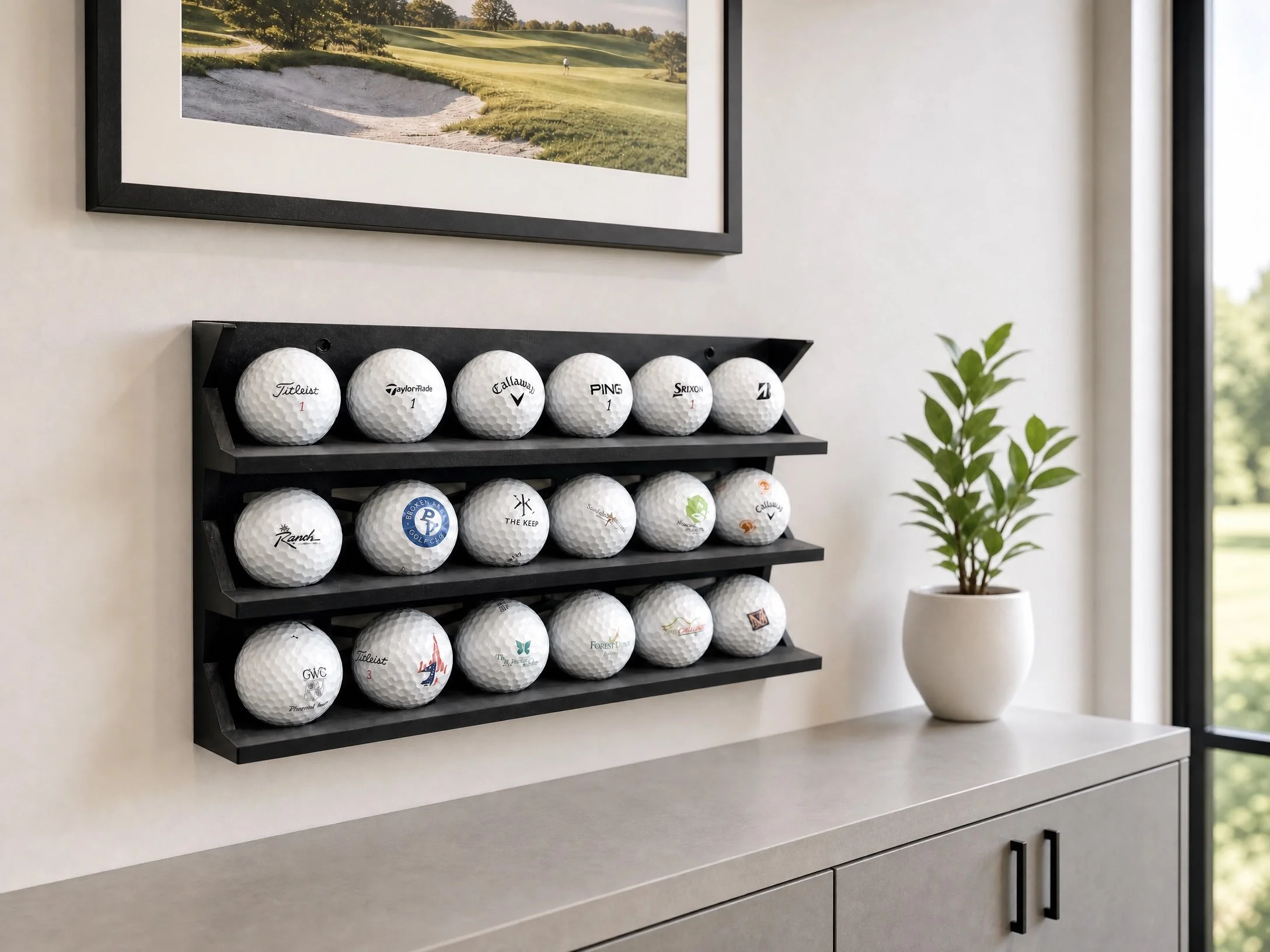 The Odyssey - Golf Ball Display