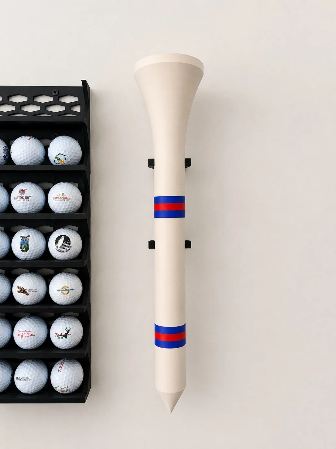 Custom 16" Oversized Golf Tee Wall Décor