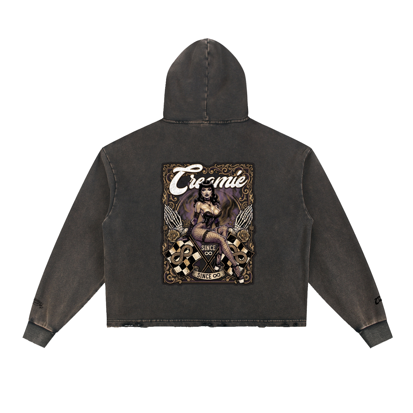 ULTRA RESERVE  GTH GRL VNTG FRYD HOODIE
