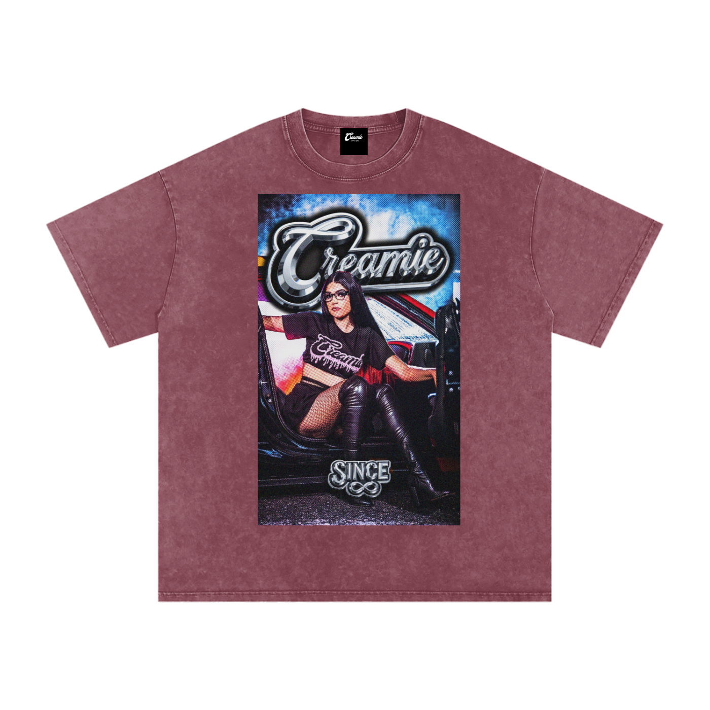 GNSYS CHROME OVRSZD TEE