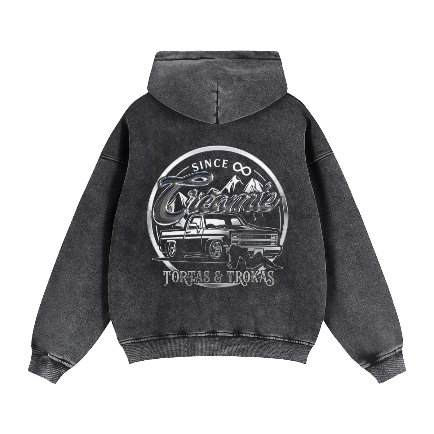 TRTAS & TRKAS ZIP HOODIE