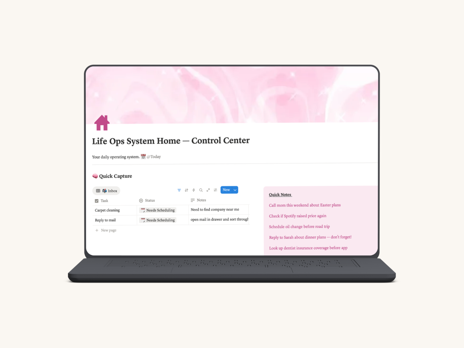 The Life Ops System™ | Blush & Slate