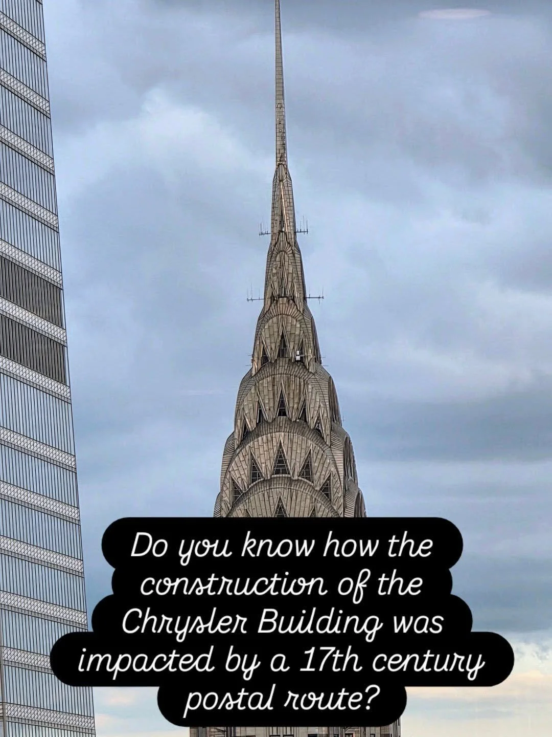 Find out on one of my Midtown East walking tours!
#chryslerbuilding #walkingtours #nycwalkingtour #nychistory #midtownmanhattan