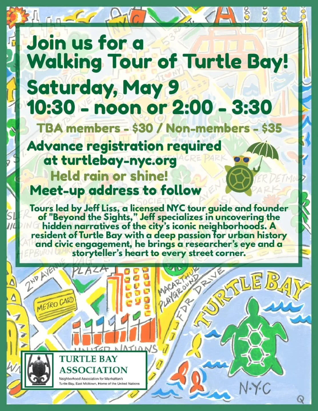 #turtlebaynyc #nycwalks #nycwalkingtour @turtlebaynycorg