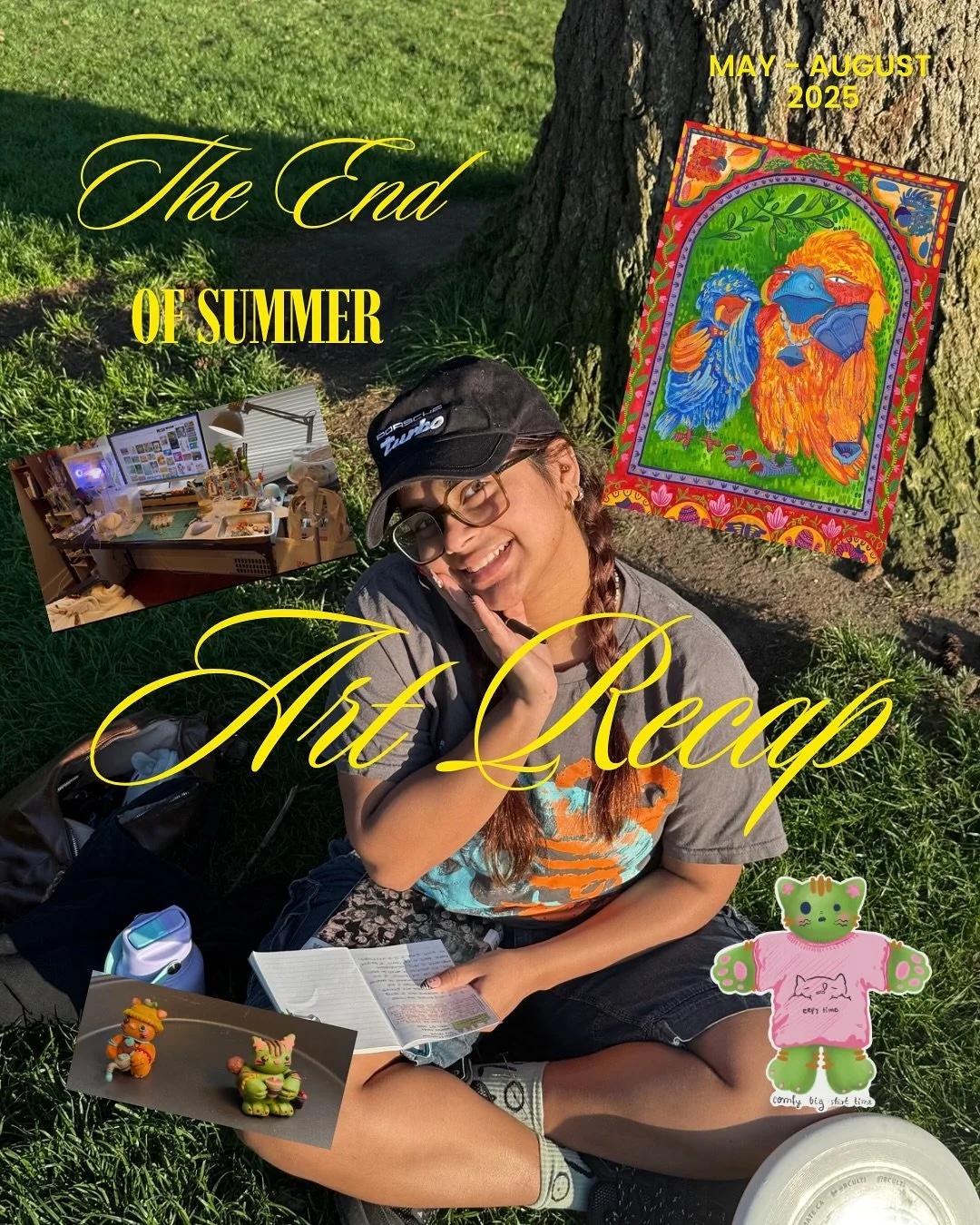 This account has officially been &ldquo;un-ghosted&rdquo; YAYYYYY !!! 
I&rsquo;ve been making lots of art over the summer and I managed to document some of it! 

.
.
#artoninstagram #illustration #sketchbook