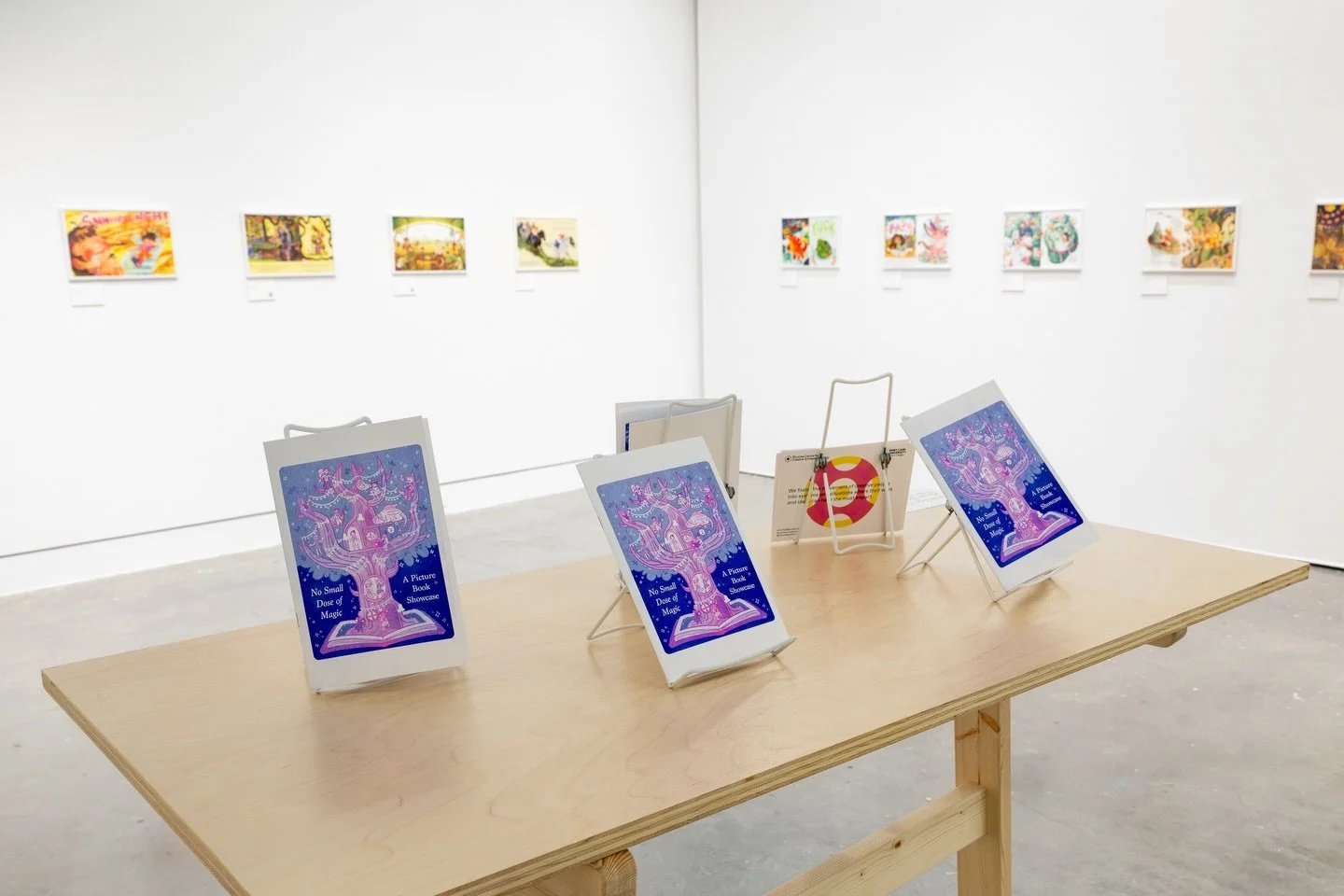 Glimpses from opening night of ~ No Small Dose of Magic, Picturebook Showcase. 
So grateful to be a part of this exhibition and honoured to share the space with all the talented artists, thoughtful storytellers and industry professionals.  It was a t