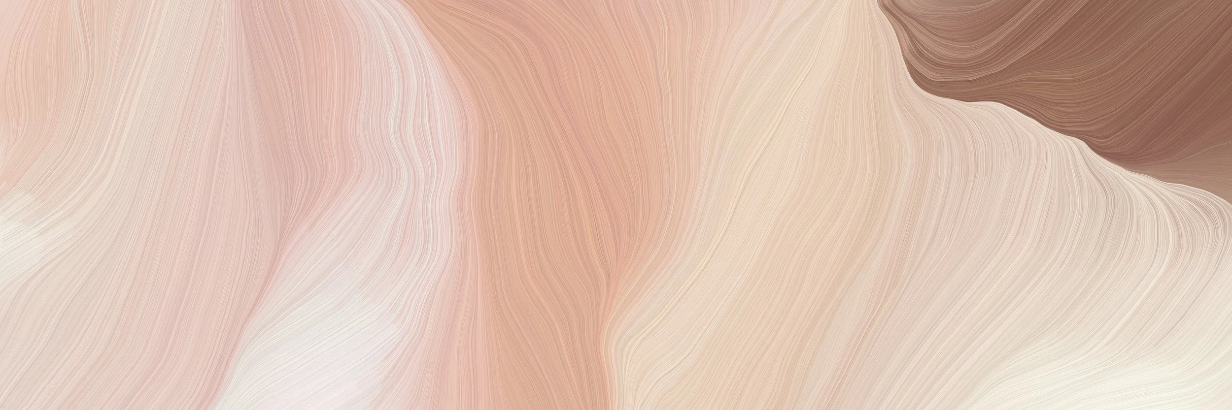 Abstract image with flowing lines and soft earth-tone colors, including shades of beige, cream, and brown.