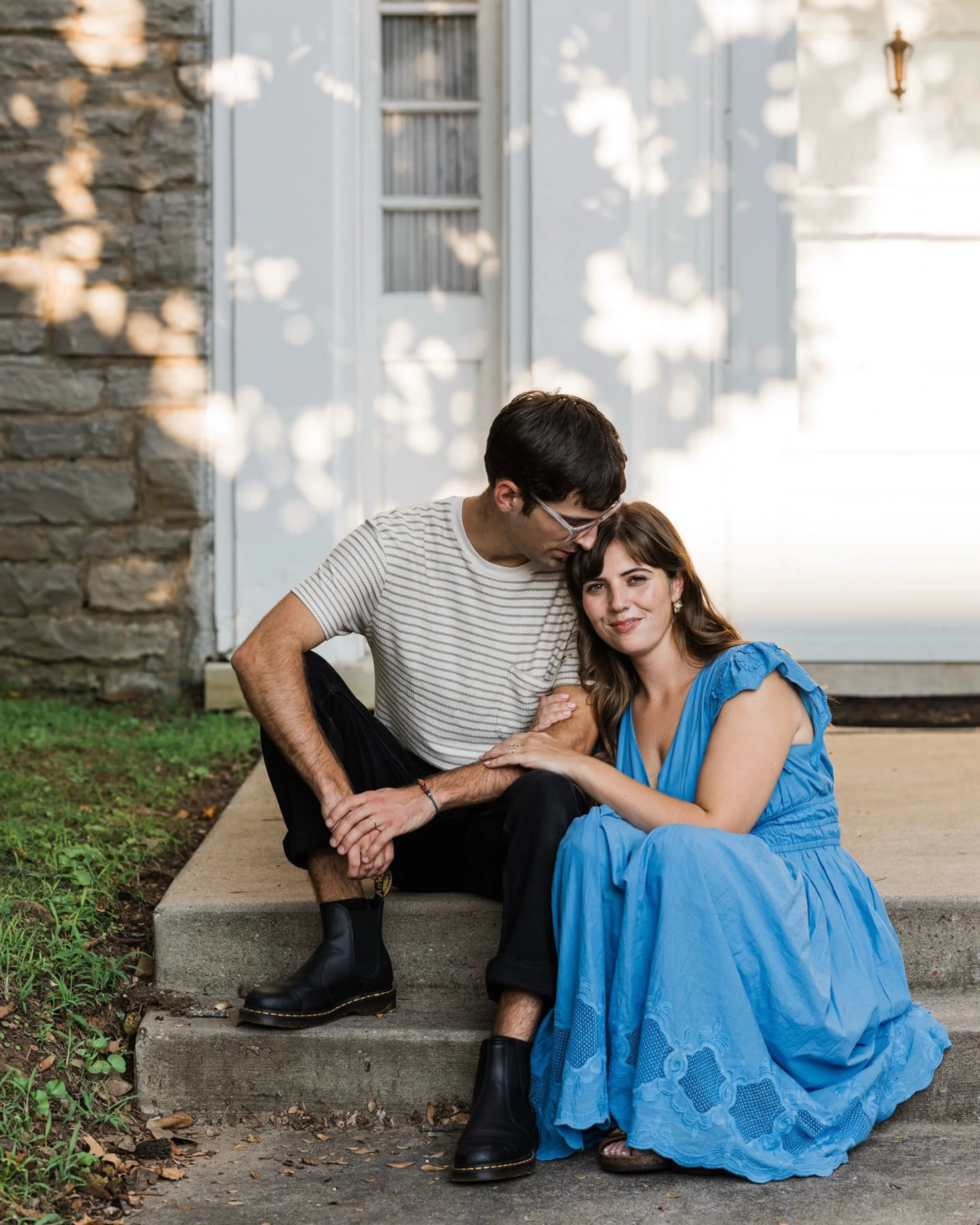 Mason &amp; Megan // part 1

A perfect summer evening taking engagement photos for this happy couple! They chose a few locations that had been meaningful pieces of their story - we spent the evening exploring each one, from the coffeehouse where they