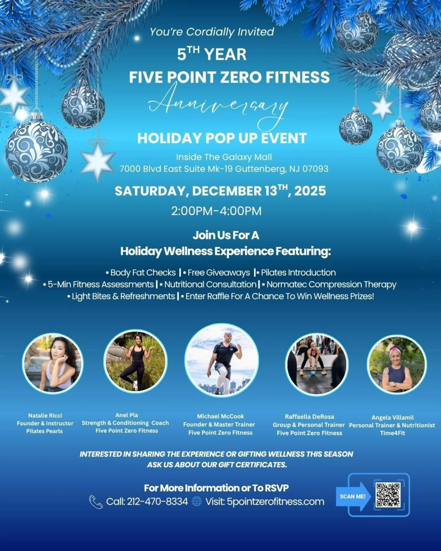 Please come join us for this cool holiday event! Start your new wellness journey here with us!!!❤️