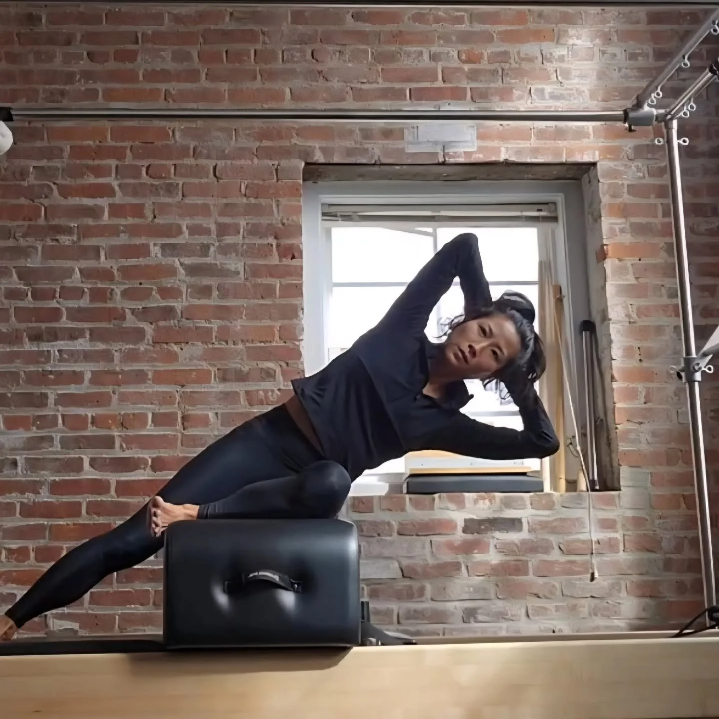 You are there and you know it. Put your mind into intentions that lead you to the movements. No better way to learn than do it this way. 
Forever thanks to @thepilatesunicorn