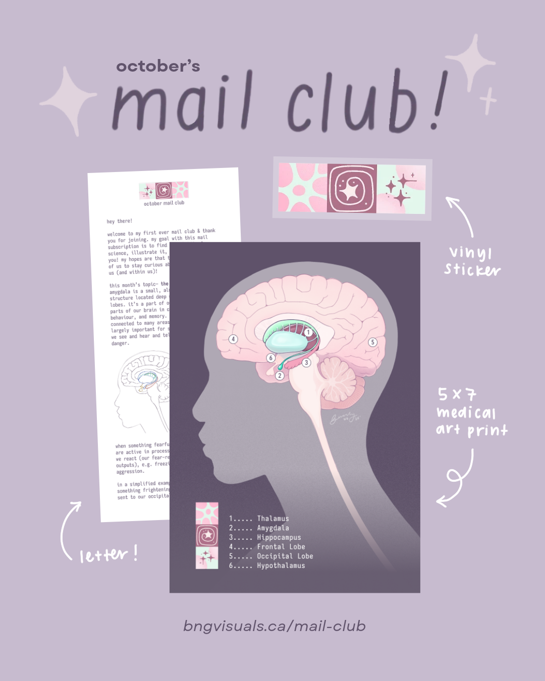 monthly mail club!