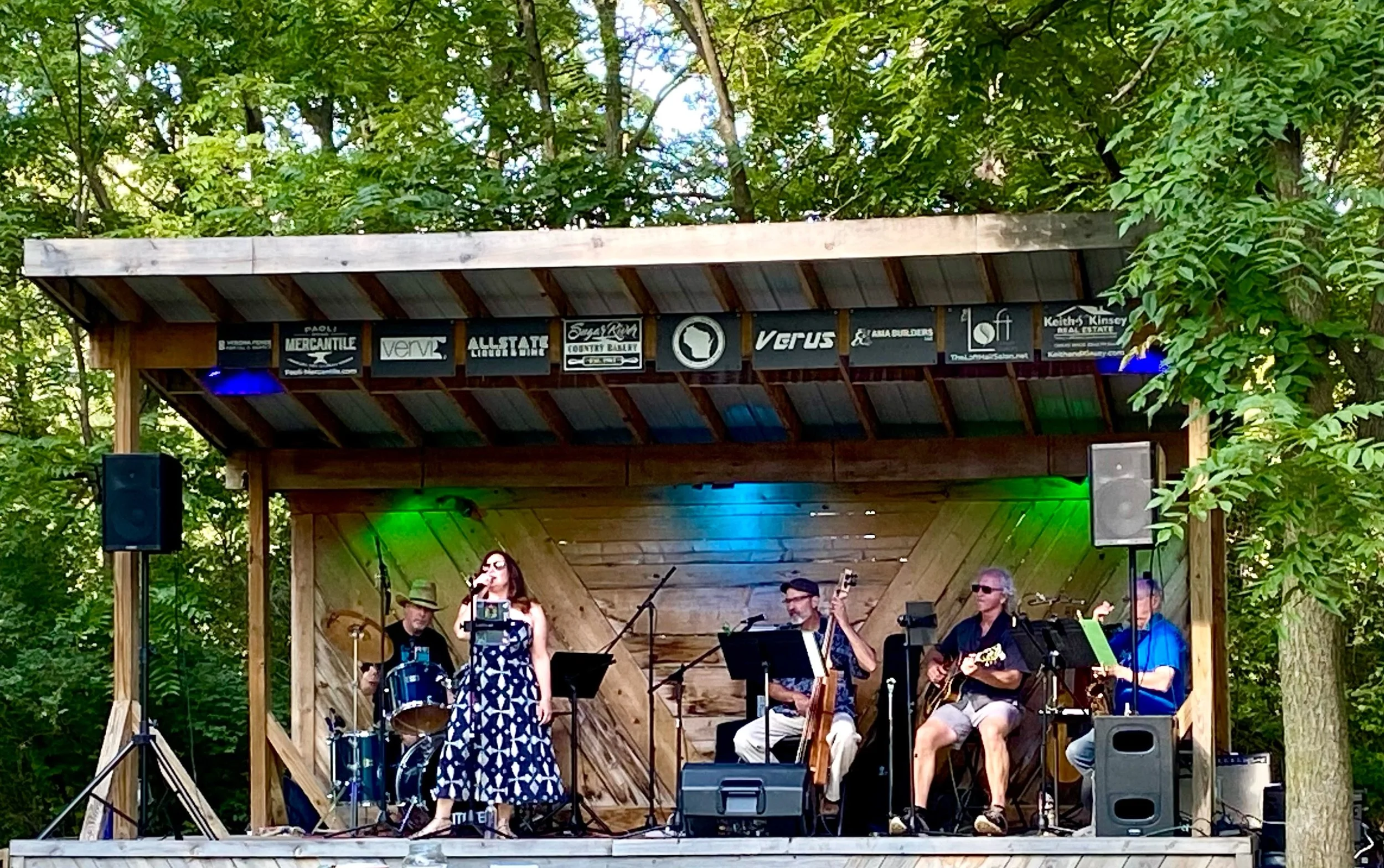 Chaos in the Kitchen plays Jazz for a nice audience @ The Mill, Paoli. Summer 2025