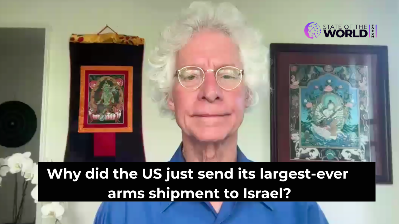 The US just sent its biggest-ever arms shipment to Israel. Why?