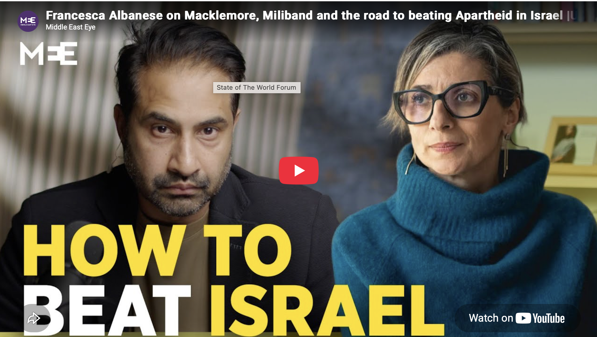 Francesca Albanese on Macklemore, Miliband and the road to beating Apartheid in Israel |UNAPOLOGETIC