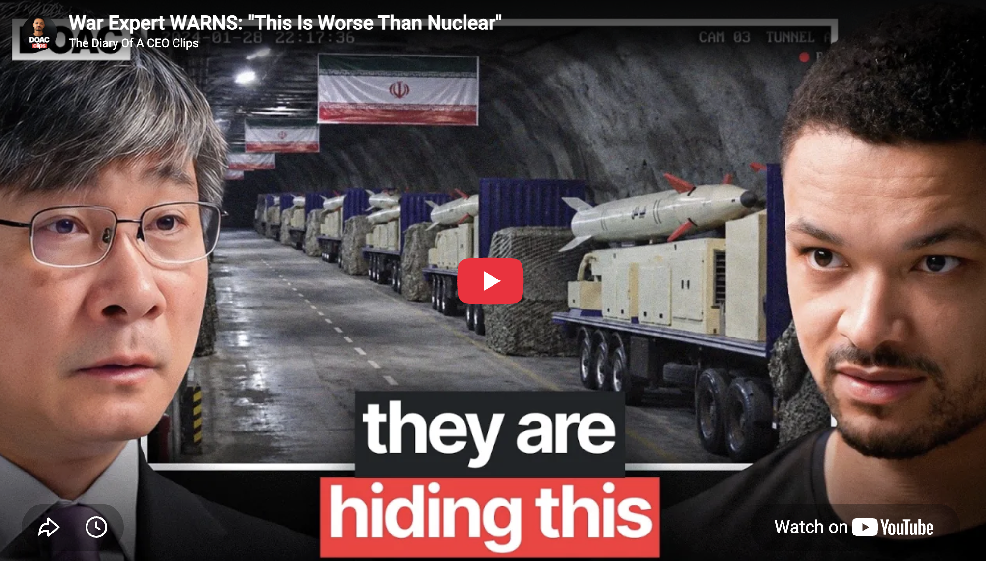 War Expert WARNS: "This Is Worse Than Nuclear"