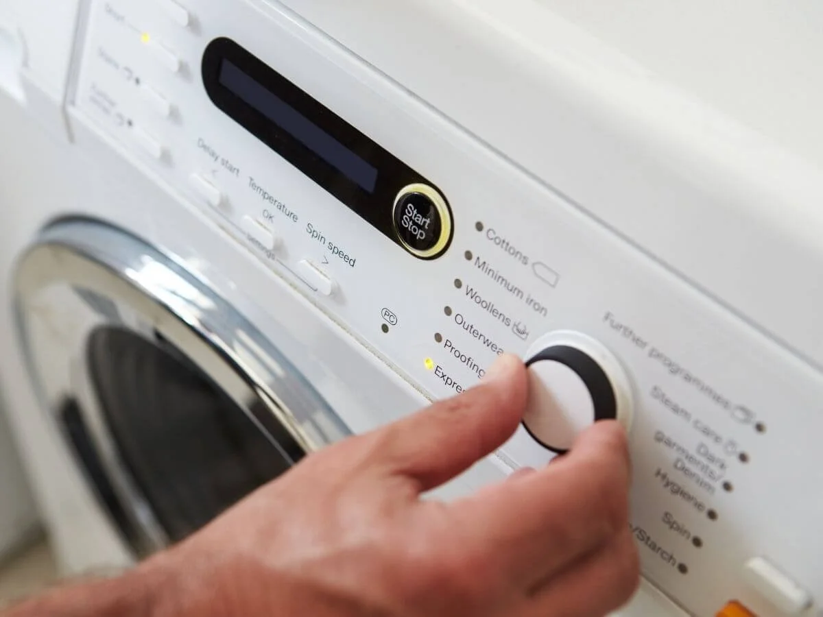 Front Load Washing Machine Control Panel