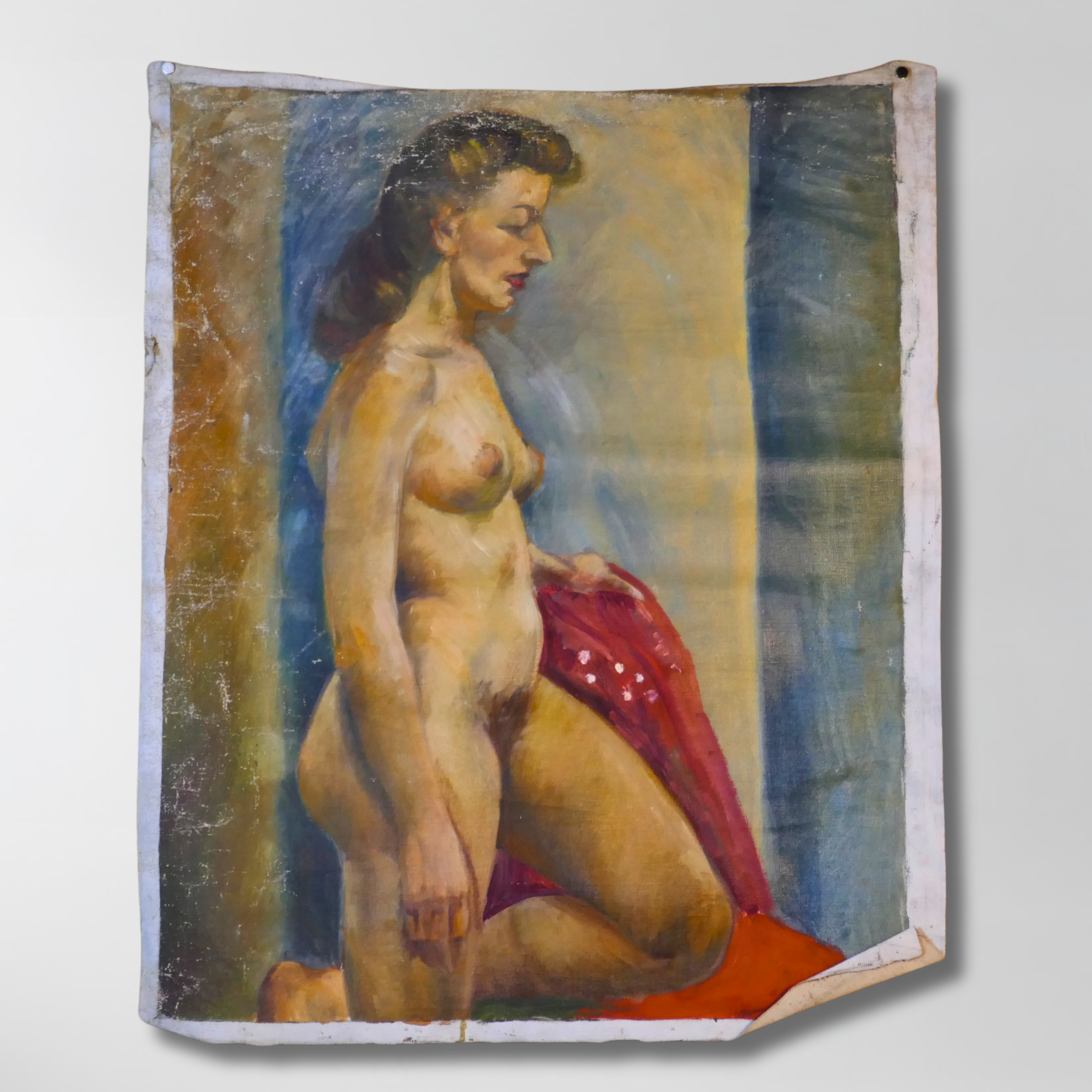 Perz, Unframed Oil on Canvas, 30 x 36