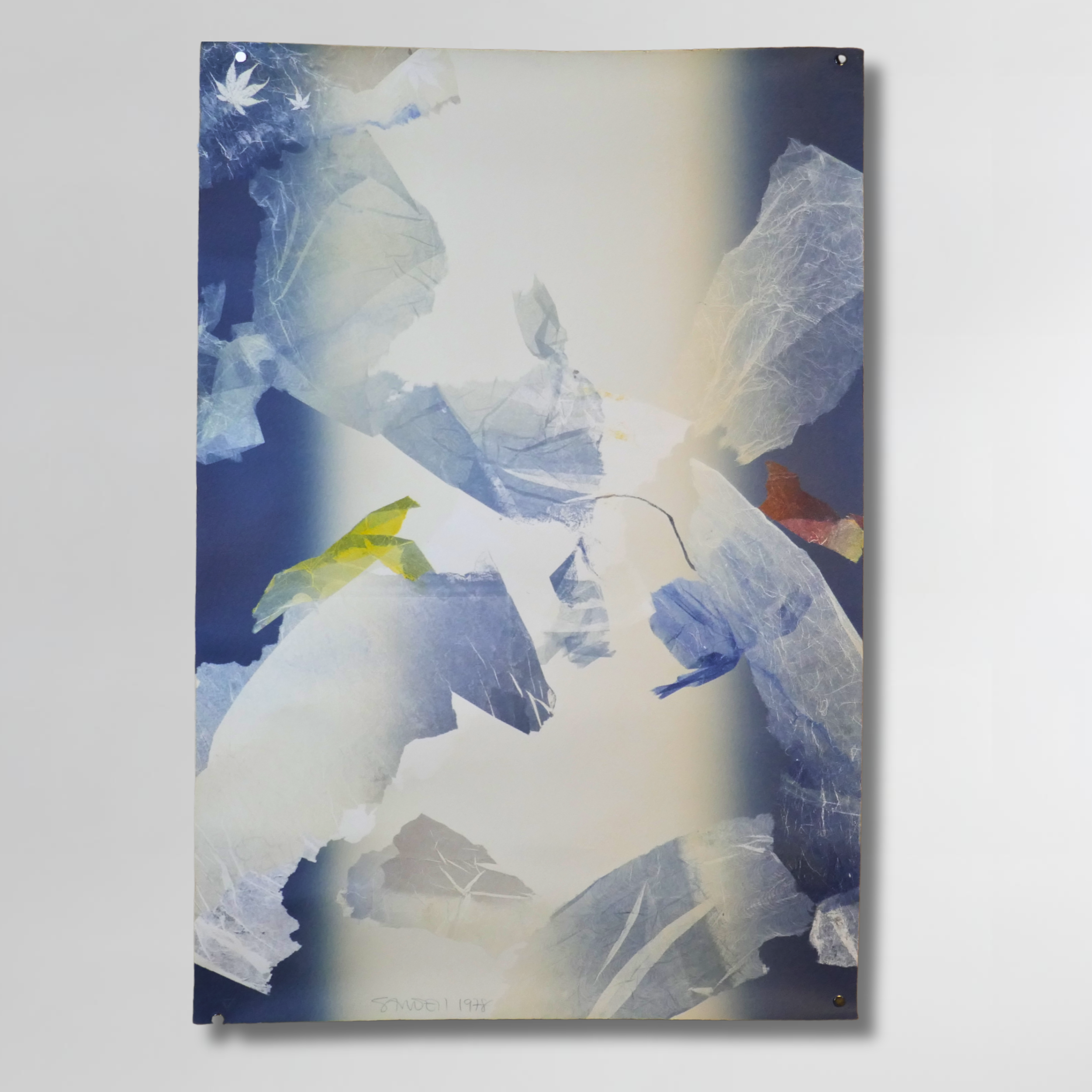 Scott Sandell, Unframed Mixed Media Lithograph, 30 x 44