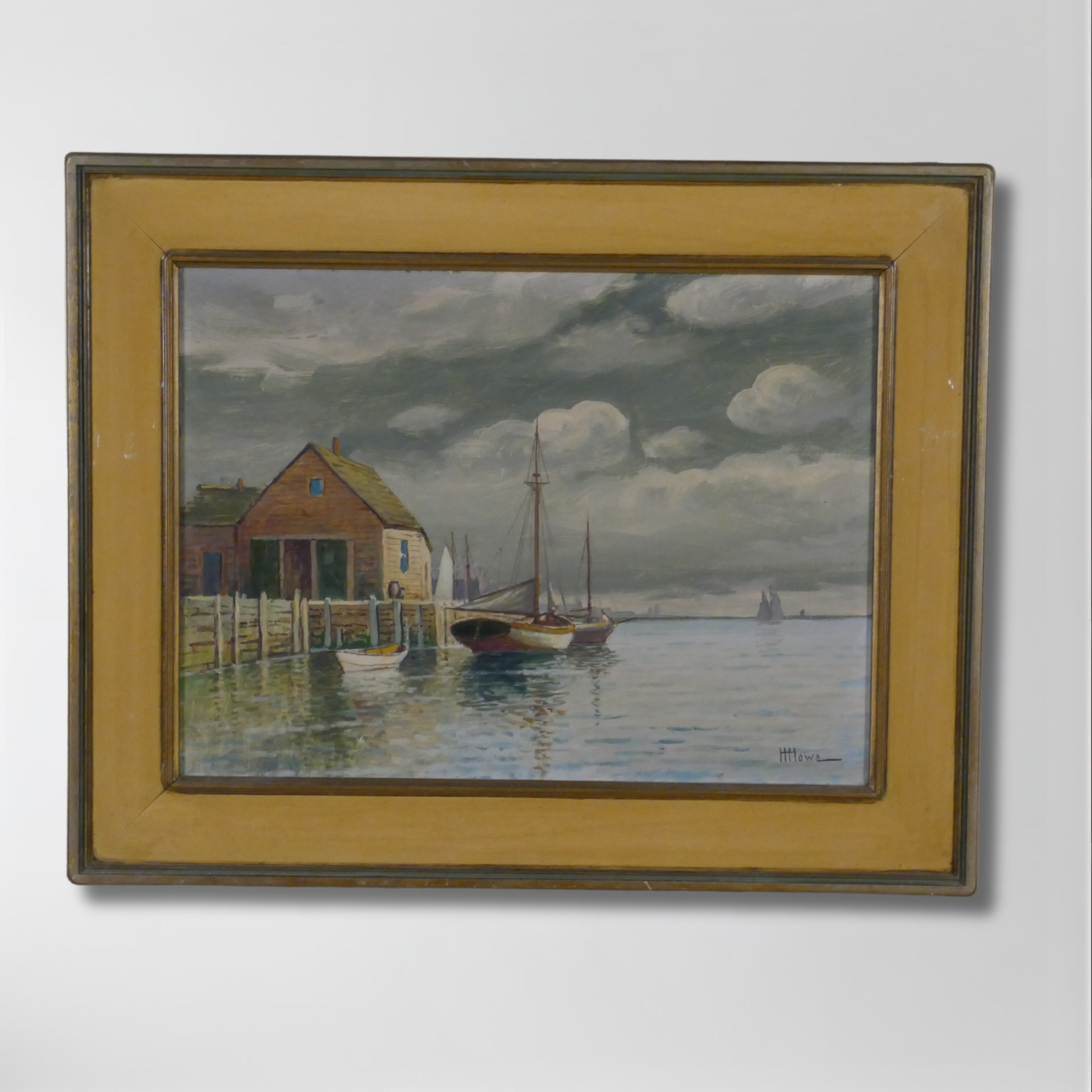Harry H Howe, Framed Oil on Board, 16 x 12