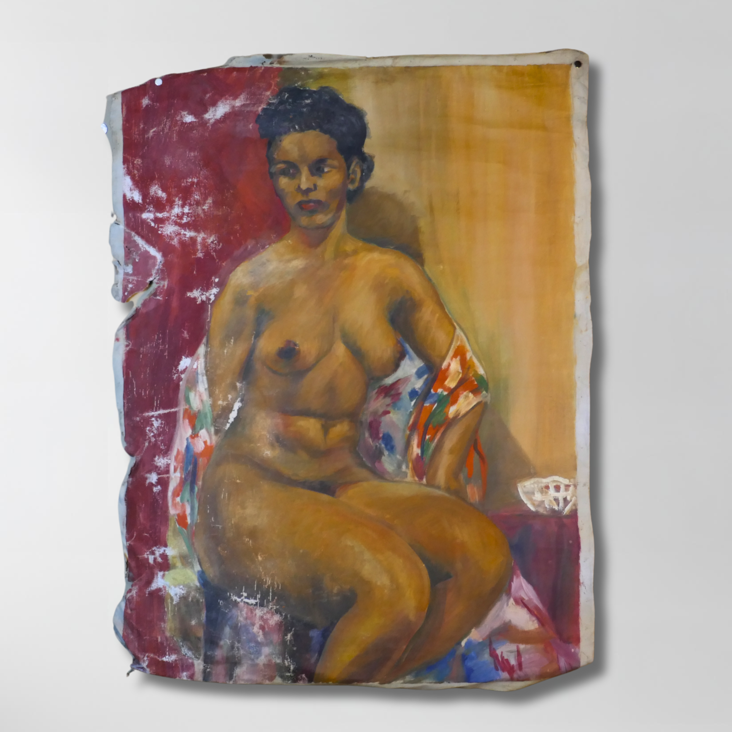 Perz, Unframed Oil on Canvas, 31 x 41