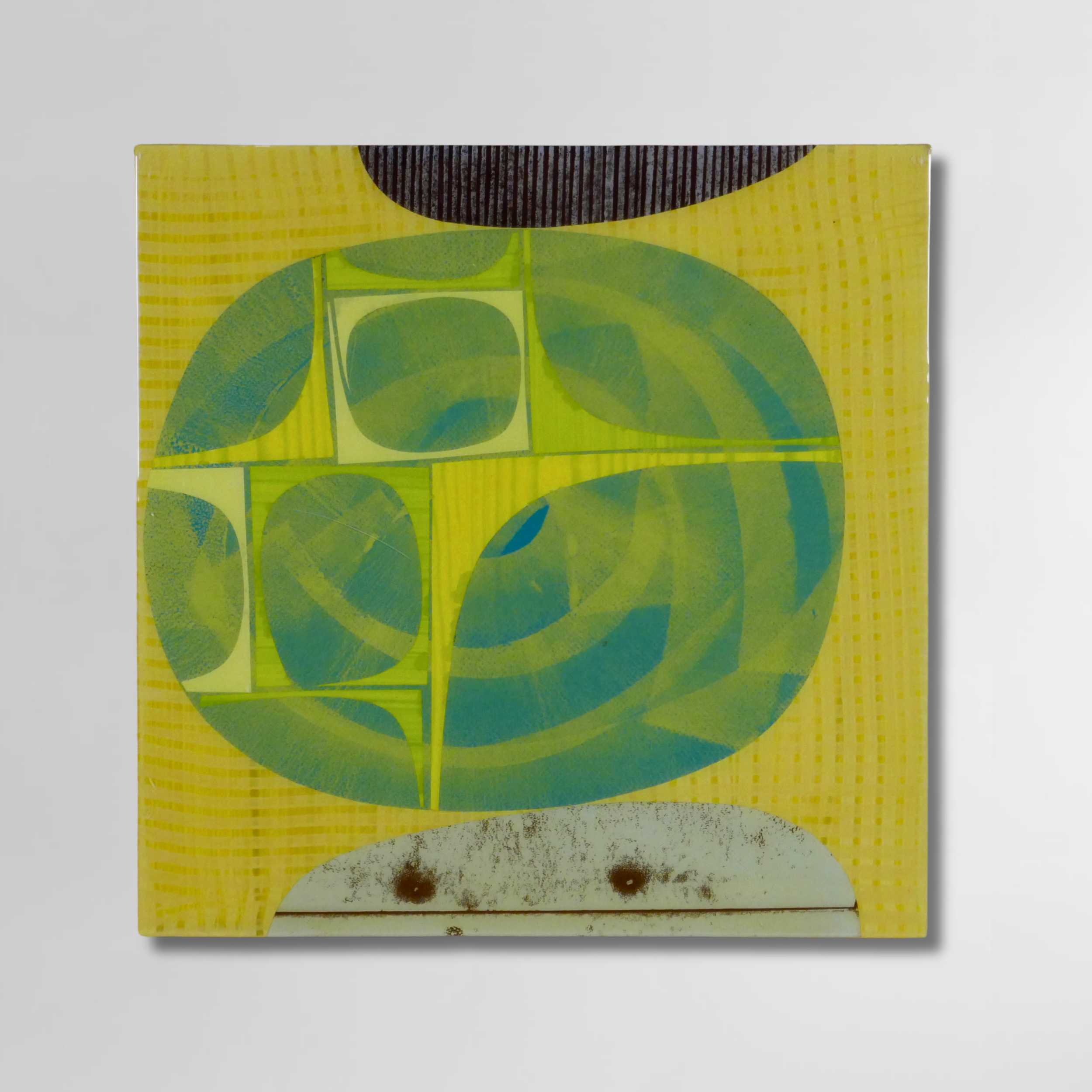 Rex Ray, Mixed Media on Board, 16 x 12