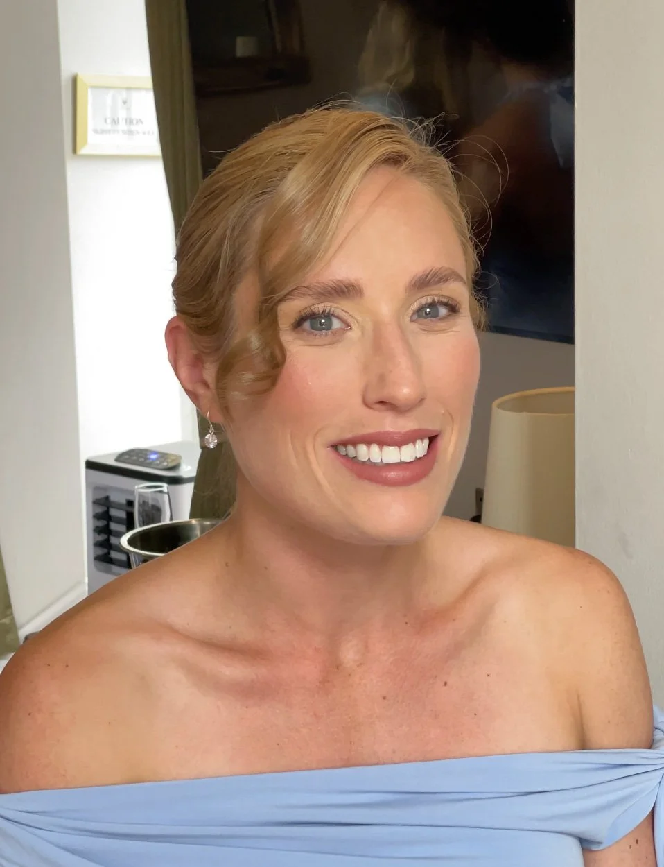 neutral timeless bridesmaid wedding guest makeup by London bridal makeup artist Molly dickson