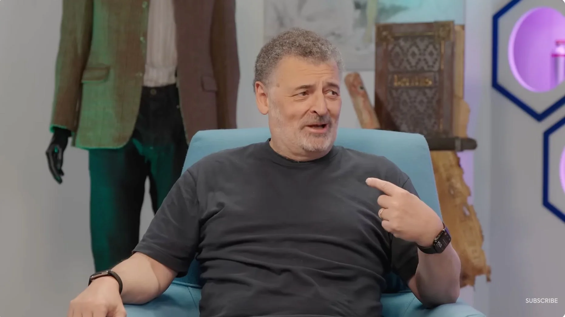 Steven Moffat for The Whoniverse Show (BBC)