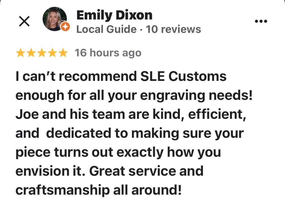 Not gonna lie&hellip; yesterday was one of those days.

Then this popped up and flipped the whole mood. 💯

Huge thank you to Emily for the kind words &mdash; this is exactly why we do what we do. Every piece, every detail, every time.

Sarasota, we 