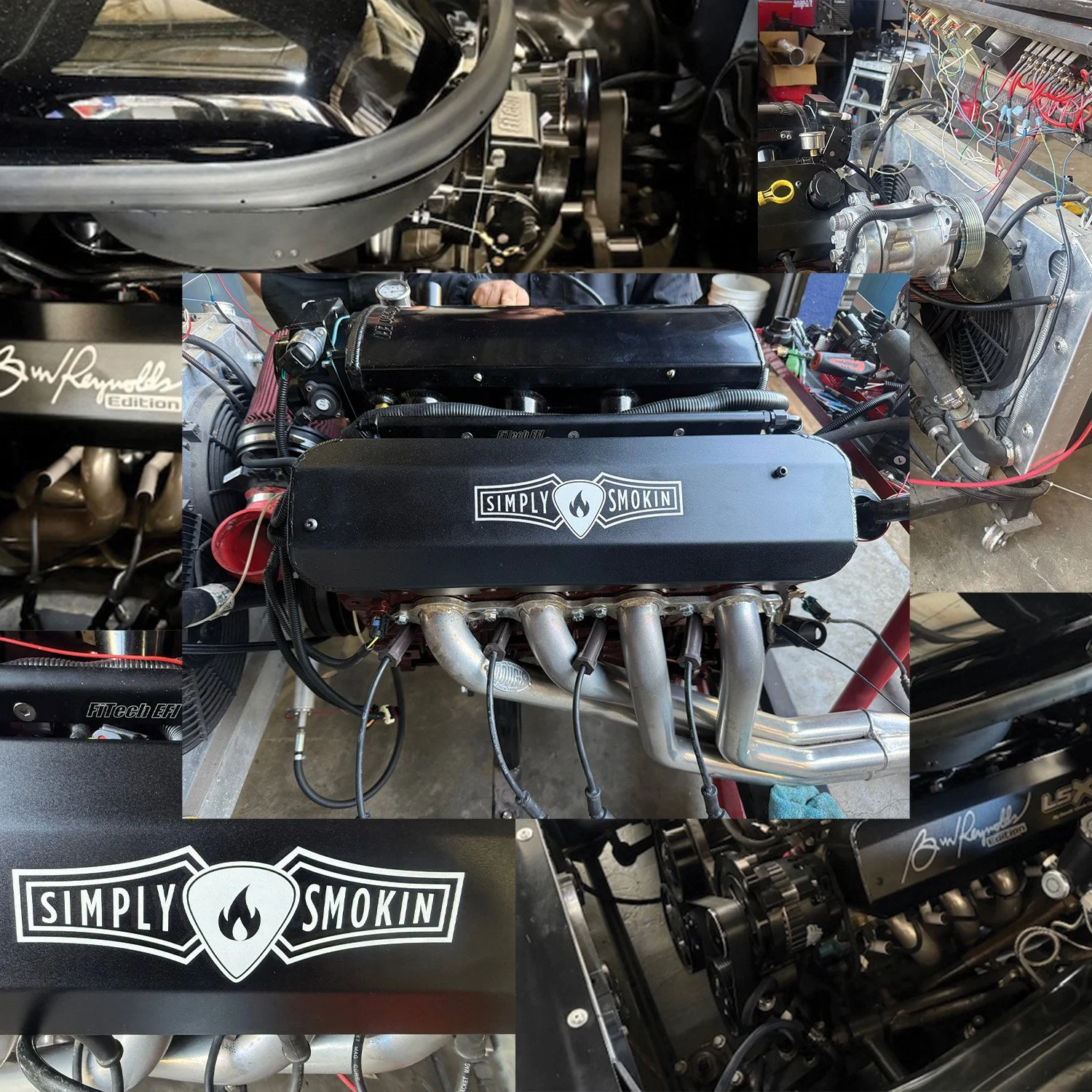 Fresh off the bench ➡️ straight onto the motor 😮&zwj;🔥

Custom engraved valve covers for one of Sarasota&rsquo;s baddest hot rod builds&mdash;now installed and looking absolutely unreal. This is the kind of detail that separates a clean build from 
