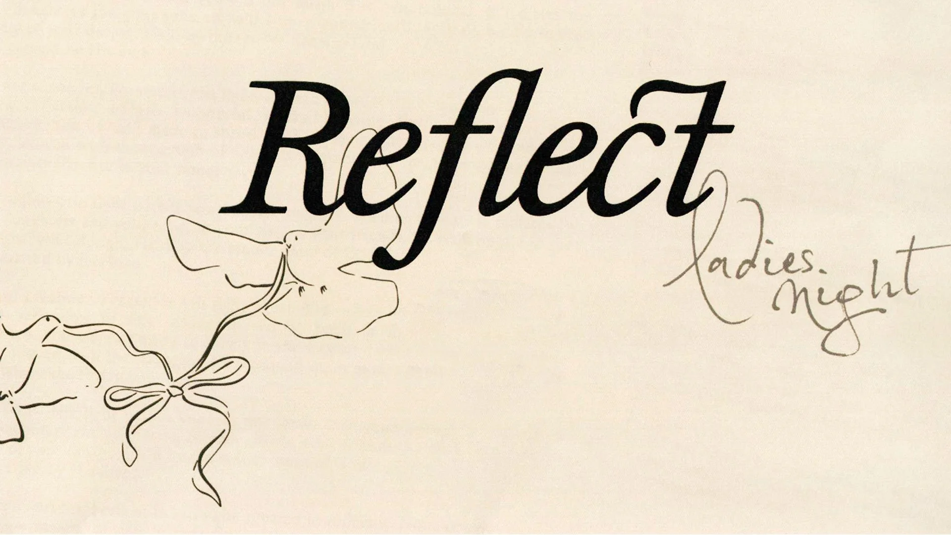 Friday, September 19 - Reflect Watch Party