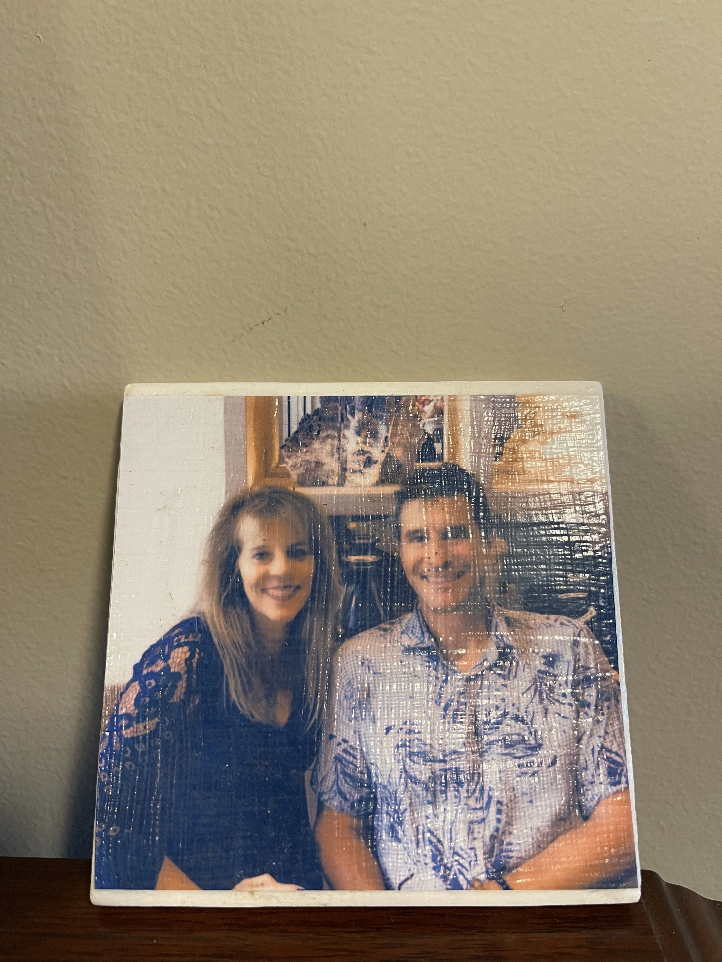 Fall Craft Class - Photo Coaster