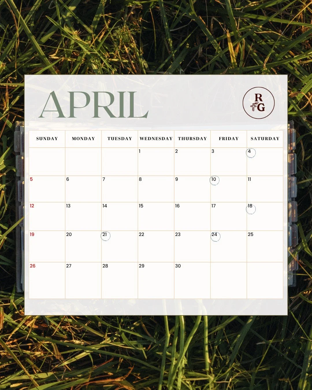 Hey friend! We are back in full swing this month with some really exciting events! 

April 10th - Bible Trivia Night from 6:30pm - 8:00pm 
April 18th - Calling on the dads, grandparents, and guardians to make this Mother's Day even more special for t