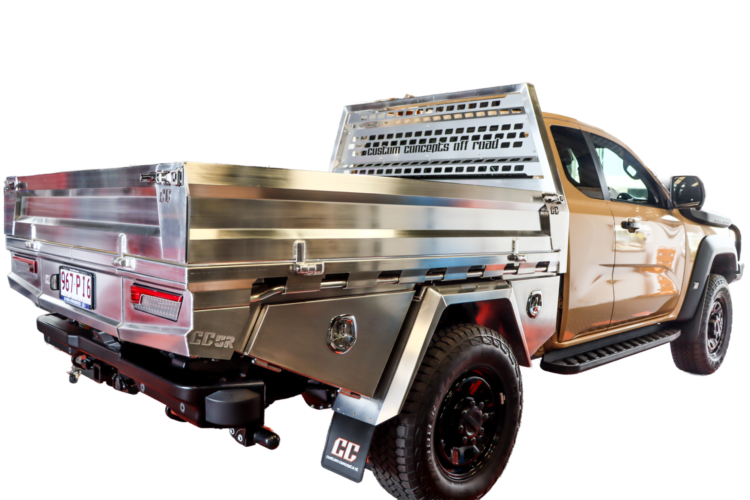 Uber Rider Tray Custom Ute Trays Brisbane | Premium Aluminium Trays | Custom Concepts ...