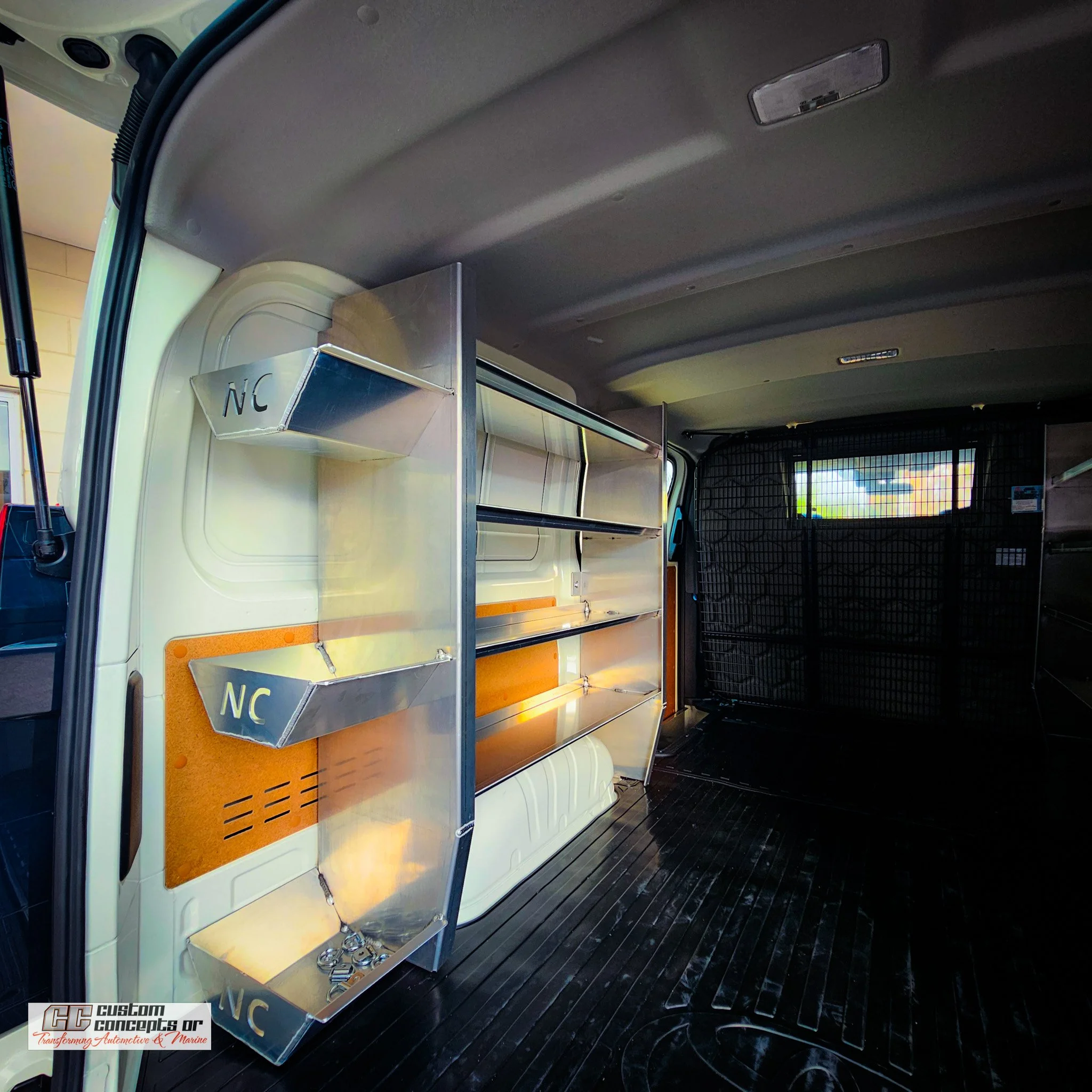 Tradies - this one&rsquo;s for you.

We build custom van fit-outs designed around your workflow:
aluminium shelving, heavy-duty drawers, dividers, and purpose-built storage for the exact tools, parts and gear you carry on the job.

No generic inserts