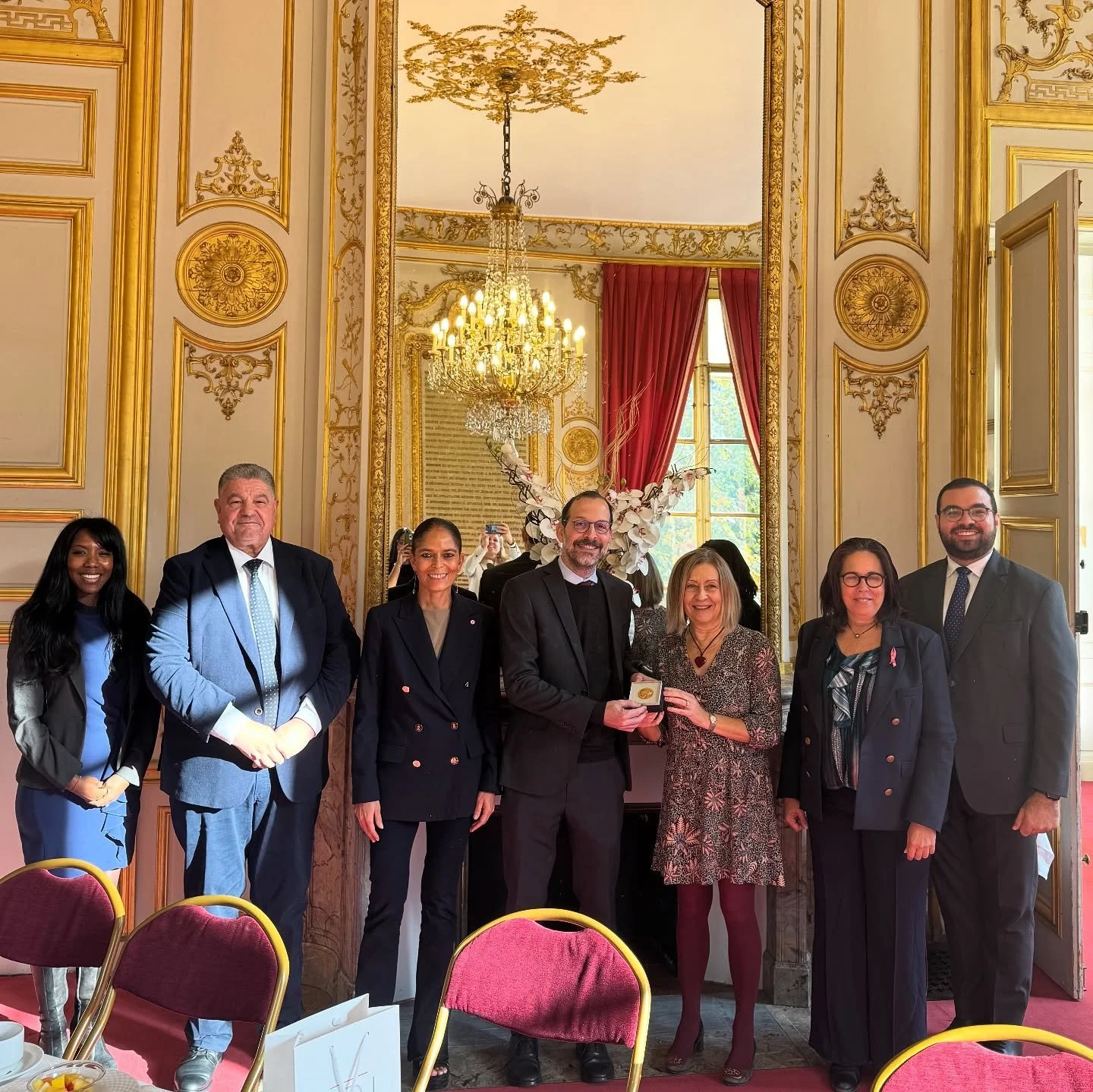 🇫🇷🇩🇴 L&rsquo;ambassade de la R&eacute;publique dominicaine en France a particip&eacute; ce matin &agrave; un &laquo; Petit-d&eacute;jeuner avec le groupe d&rsquo;amiti&eacute; France-Cara&iuml;bes du S&eacute;nat &raquo;, un espace de dialogue et