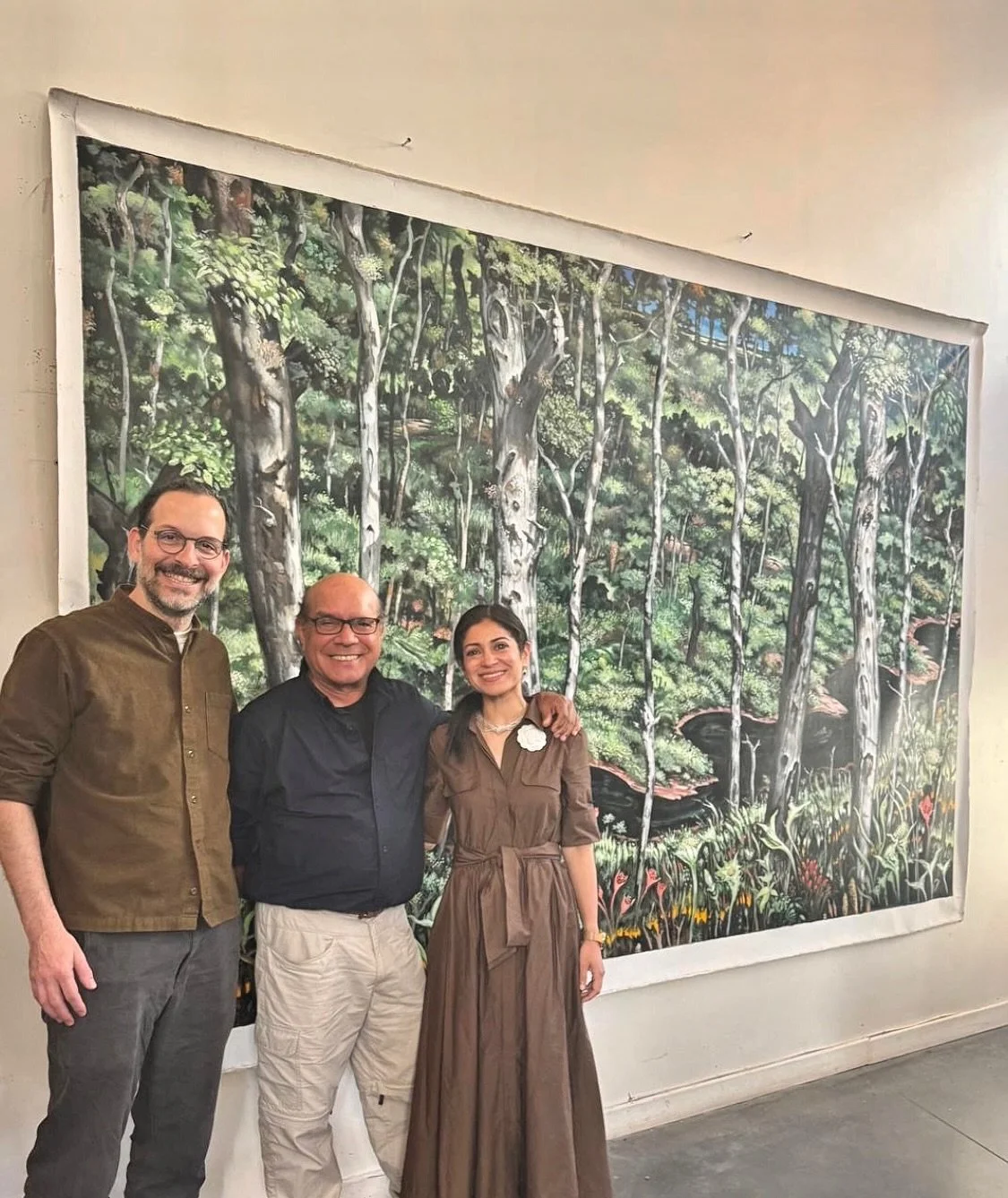 L&rsquo;ambassadeur de la R&eacute;publique dominicaine en France, M. David Puig, a visit&eacute; l&rsquo;atelier du c&eacute;l&egrave;bre artiste dominicain Jos&eacute; Garc&iacute;a Cordero, dans le cadre des journ&eacute;es portes ouvertes des Ate