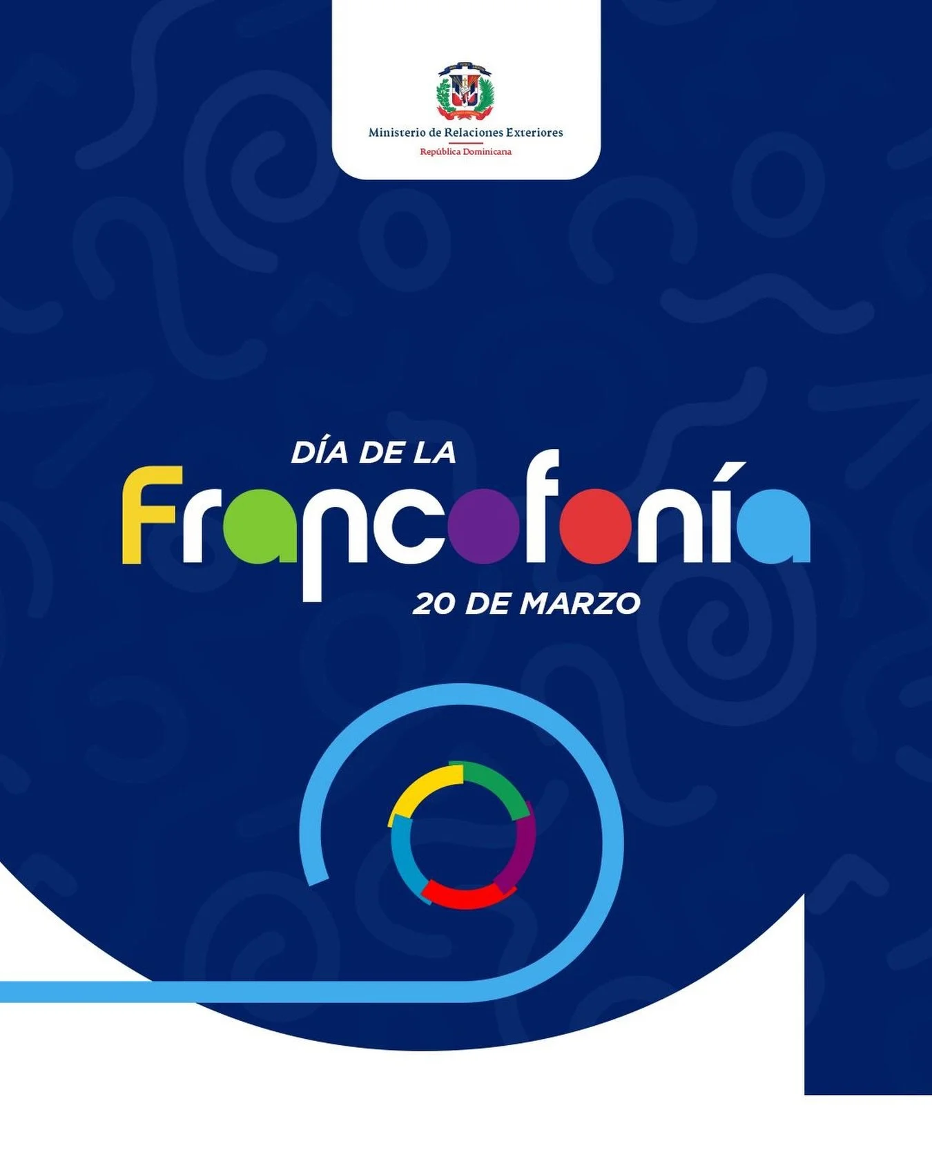 Desde Rep&uacute;blica Dominicana 🇩🇴, en su calidad de Estado observador de la Organizaci&oacute;n Internacional de la Francofon&iacute;a, y desde la embajada de la Rep&uacute;blica Dominicana en la Rep&uacute;blica Francesa, nos unimos a la conmem