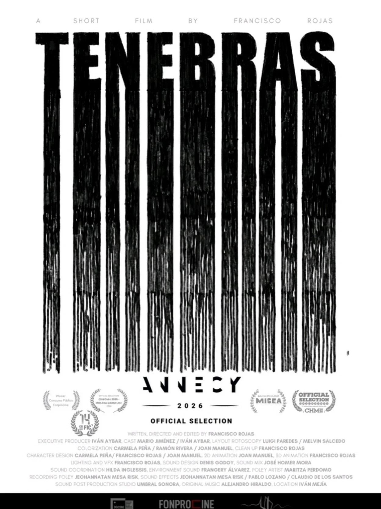 🎥 Pour la deuxi&egrave;me ann&eacute;e de suite le cin&eacute;ma dominicain 🇩🇴 d&rsquo;animation sera pr&eacute;sent au Festival du Film d&rsquo;Animation d&rsquo;Annecy 🇫🇷! 

Cette fois ci c&rsquo;est le court m&eacute;trage @tenebrasshortfilm 