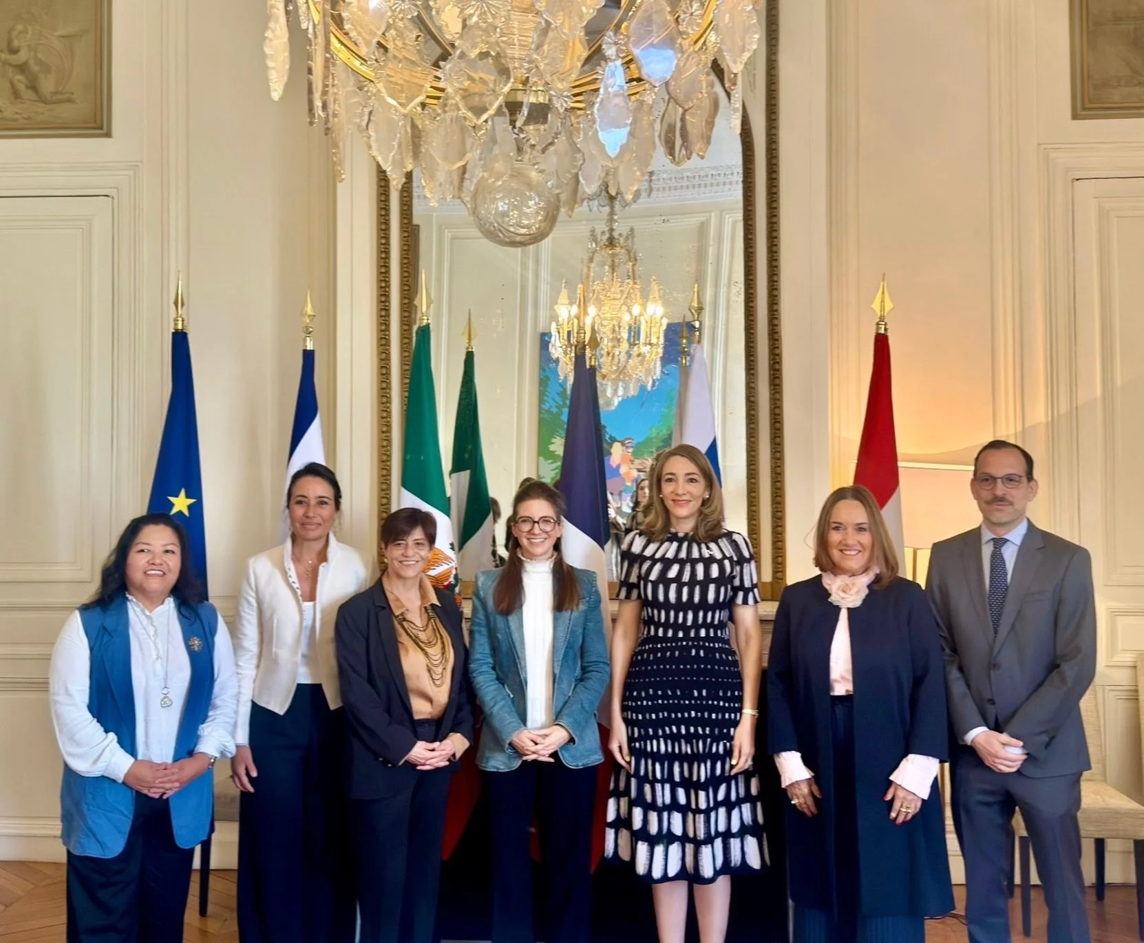 S.E. l&rsquo;Ambassadeur David Puig a particip&eacute; &agrave; la rencontre du R&eacute;seau des Femmes Diplomates d&rsquo;Am&eacute;rique latine et des Cara&iuml;bes en France avec Mme Aurore Berg&eacute;, ministre d&eacute;l&eacute;gu&eacute;e aup
