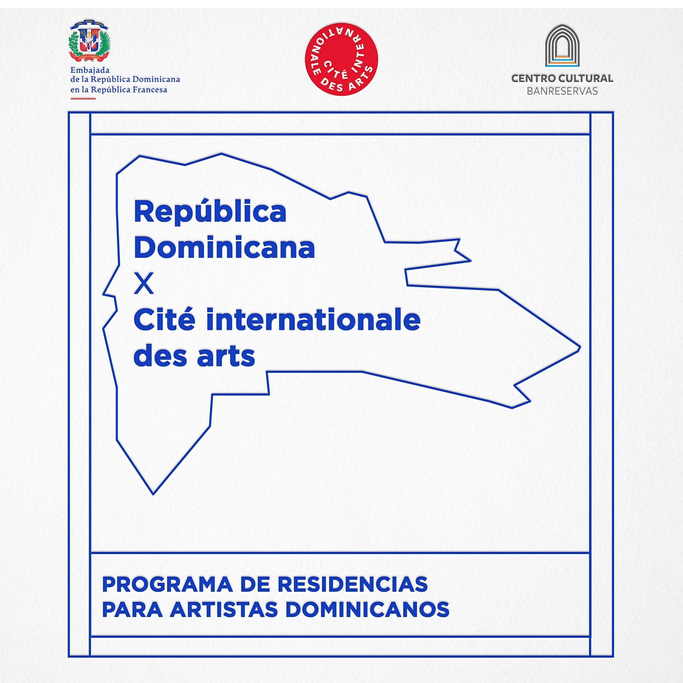 🎨🇩🇴 &iexcl;Oportunidad para artistas dominicanos!

✨ Nuevo programa de residencias &ldquo;Rep&uacute;blica Dominicana X Cit&eacute; internationale des arts&rdquo;

La embajada de la Rep&uacute;blica Dominicana en Francia 🇩🇴🇫🇷 y la Cit&eacute; 