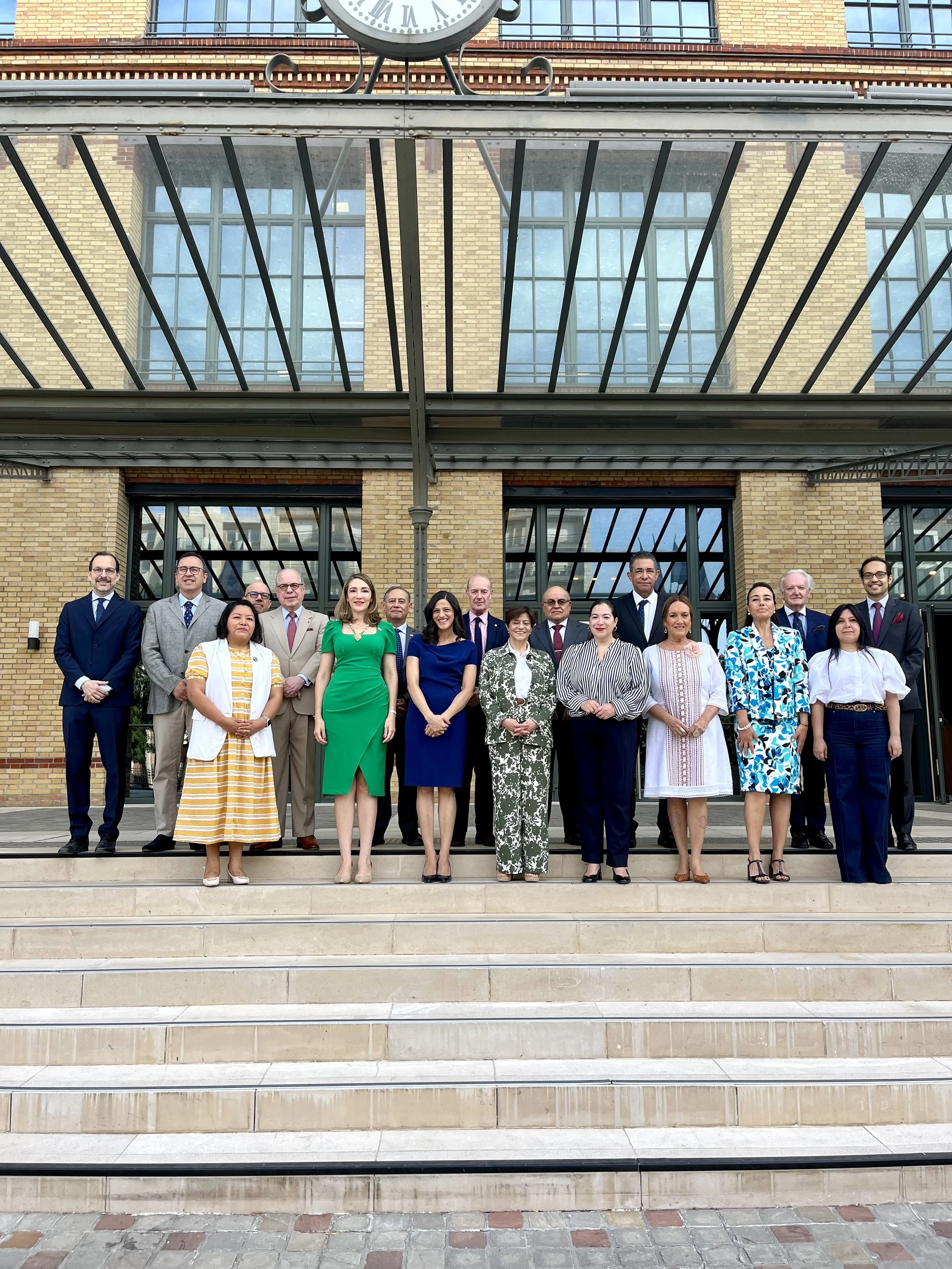 Rencontre entre Ambassadeurs d’Amérique latine et des Caraïbes et la ministre déléguée Eléonore Caroit