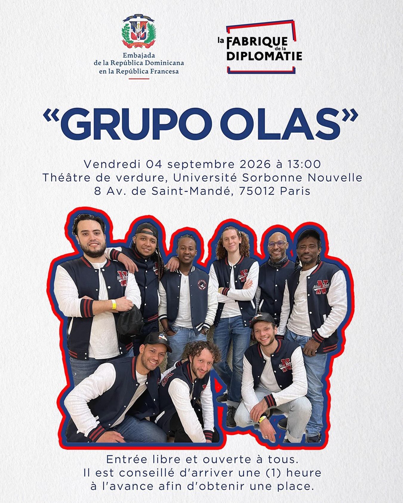 C&rsquo;est la rentr&eacute;e ! 🇩🇴🇫🇷

Cette ann&eacute;e, l&rsquo;Ambassade de la R&eacute;publique dominicaine en France s&rsquo;associe &agrave; La Fabrique de la Diplomatie, une initiative du minist&egrave;re de l&rsquo;Europe et des Affaires 