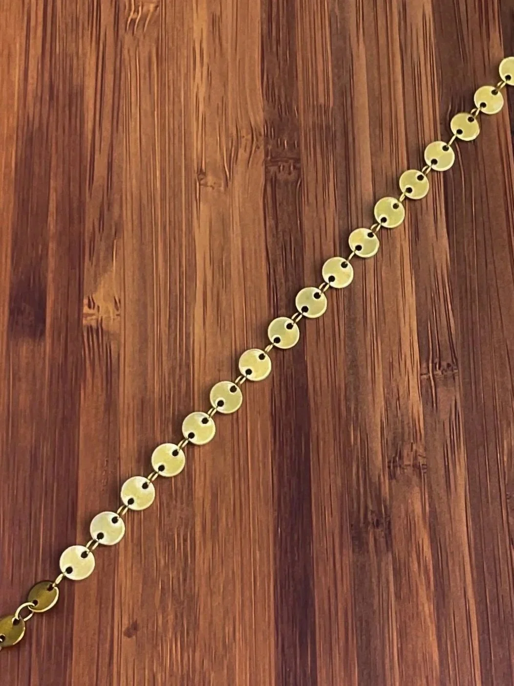 Gold Disc Sequin