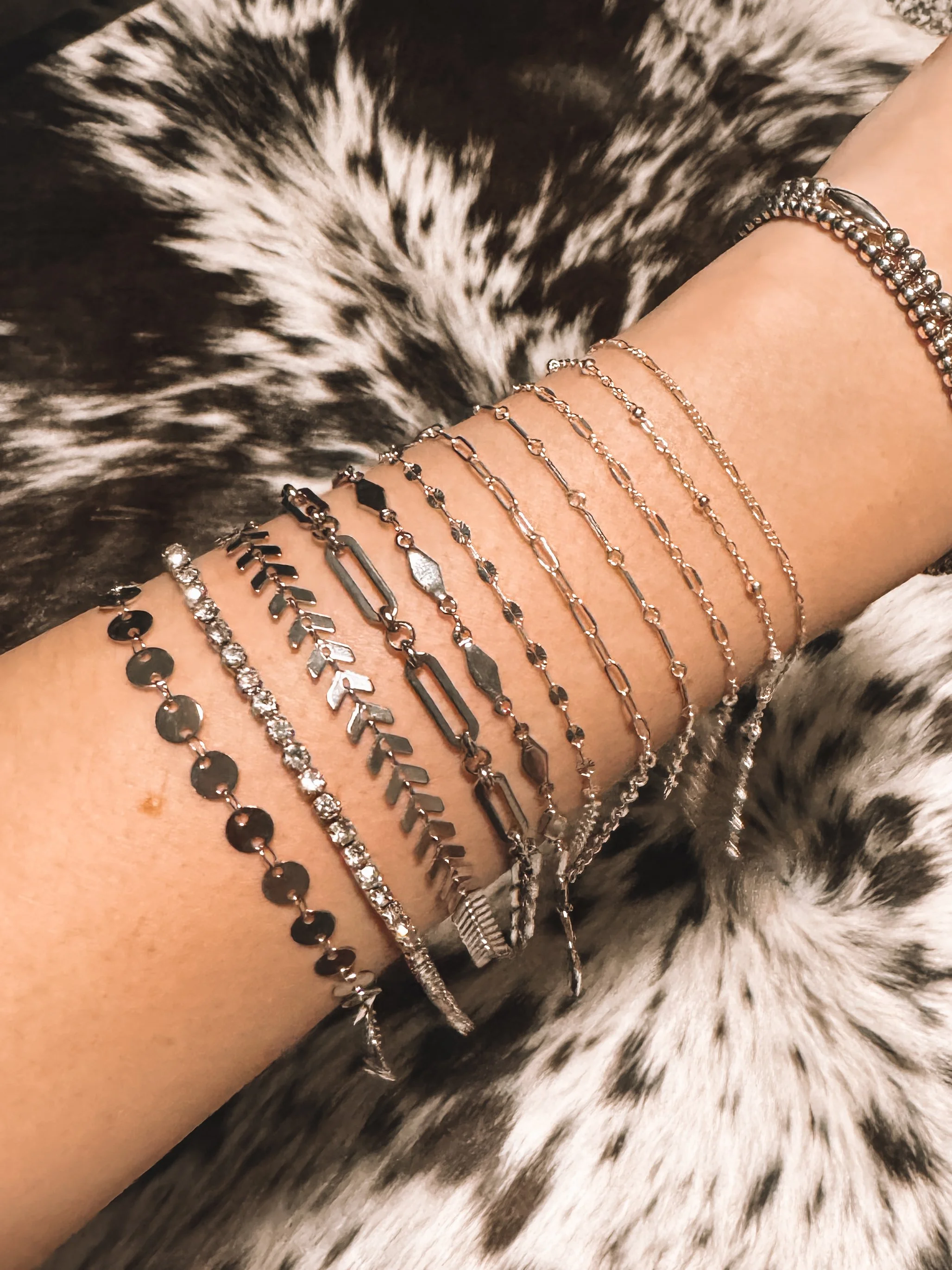 Bracelet- Sterling Silver & Stainless Steel