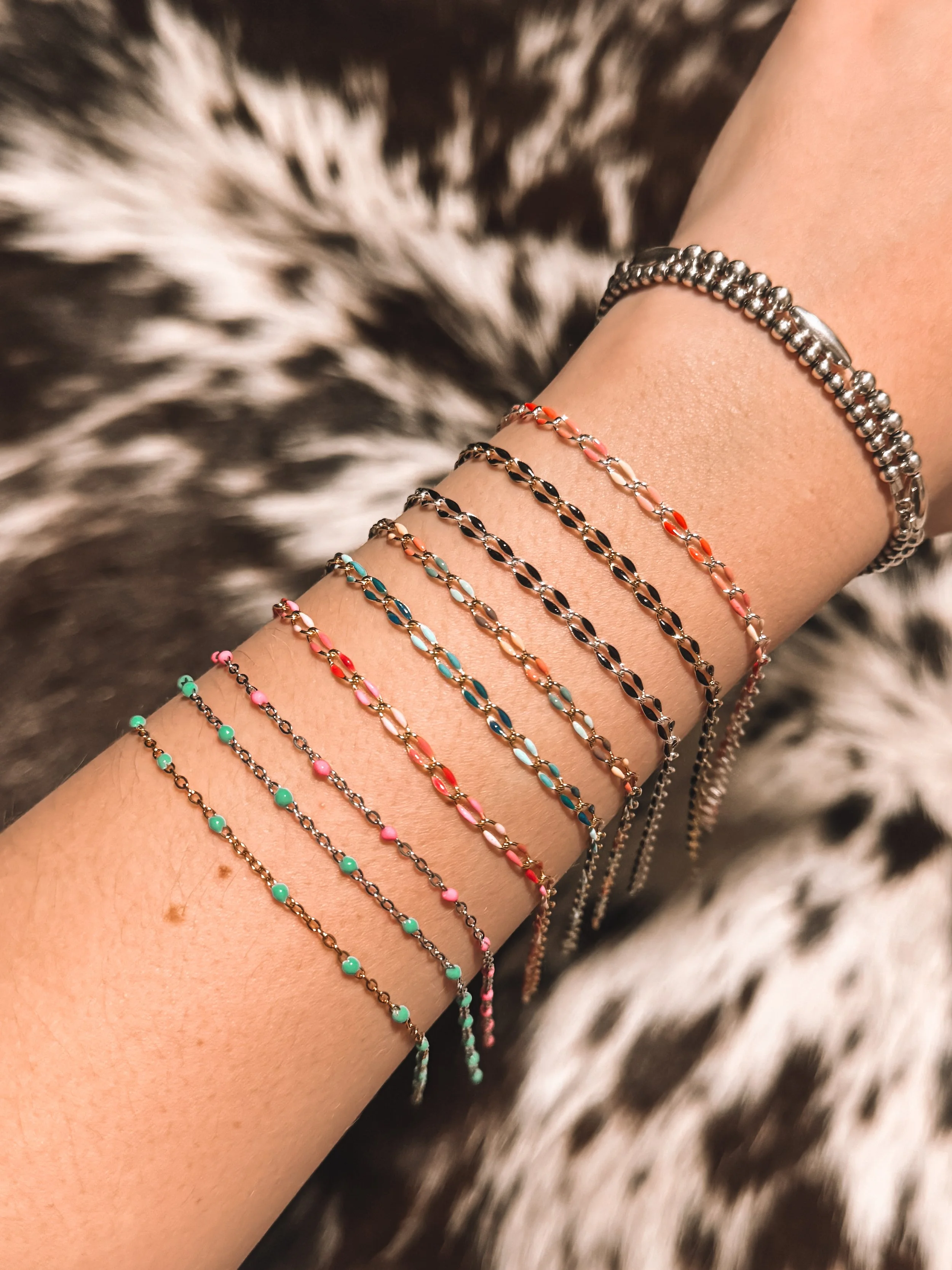 Bracelet- Enamel Seasonal Bracelet