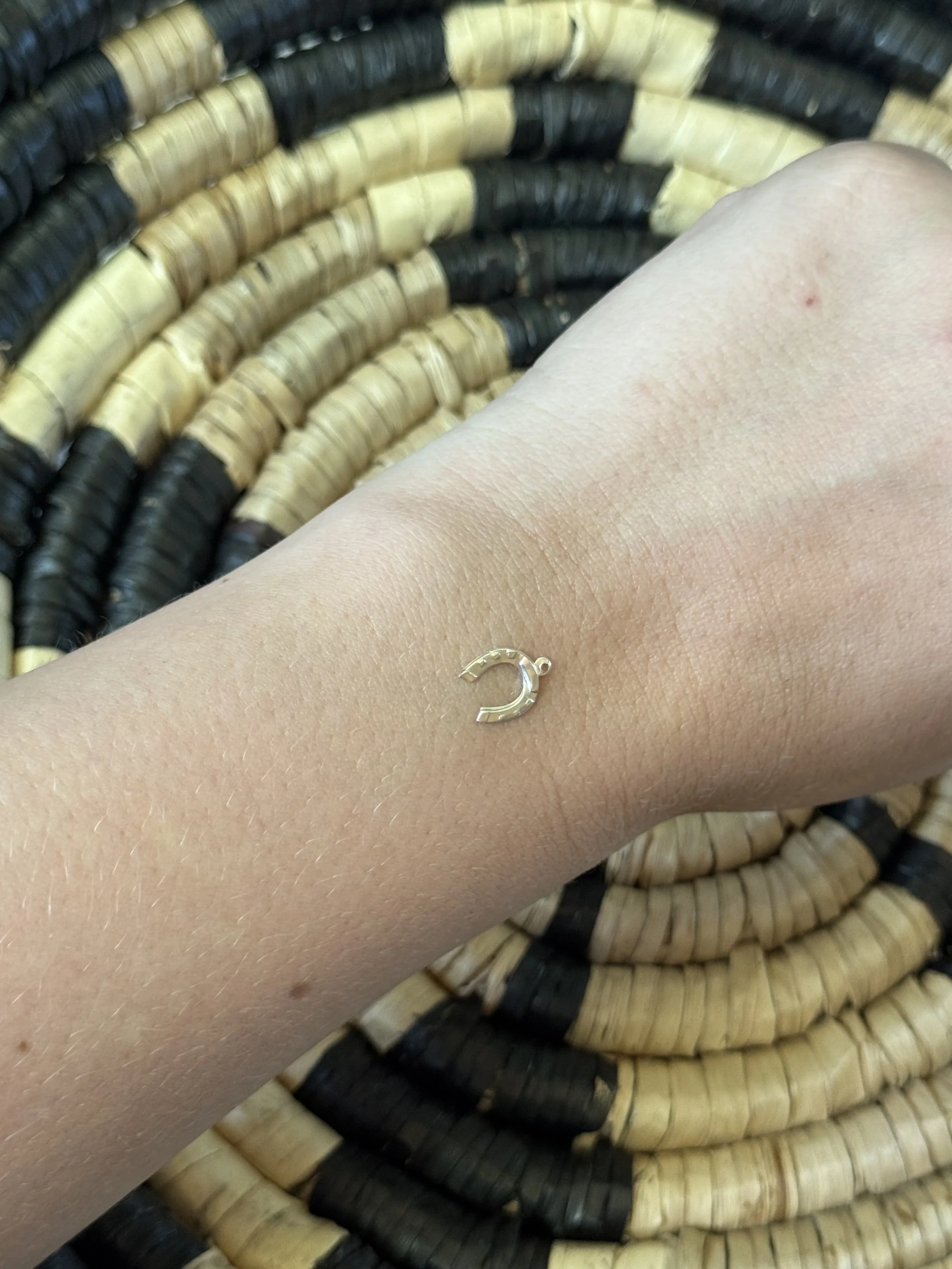 Tier 1- Sterling Silver Simple Horseshoe