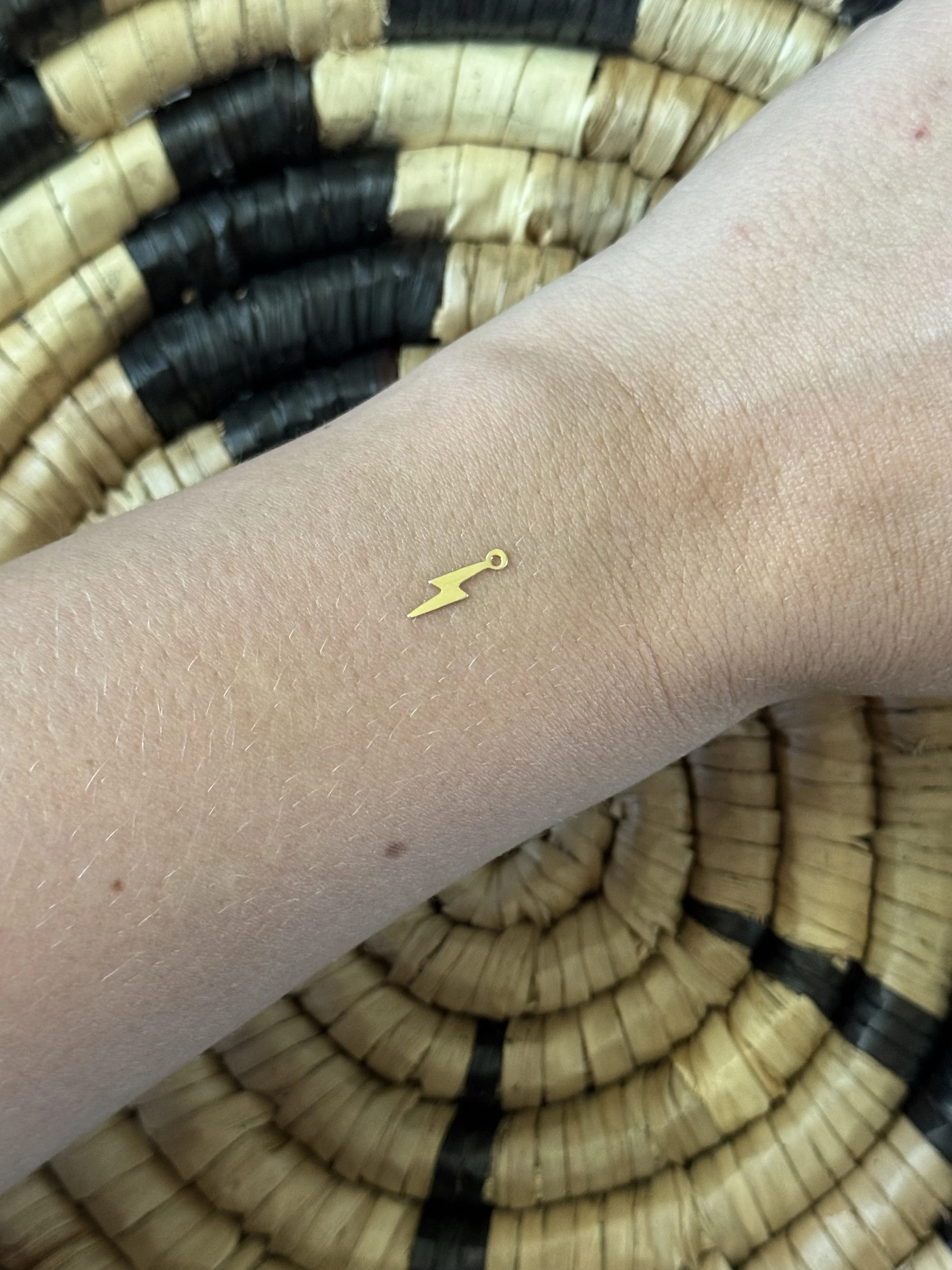 Tier 1- Gold Filled Simple Lightening Bolt