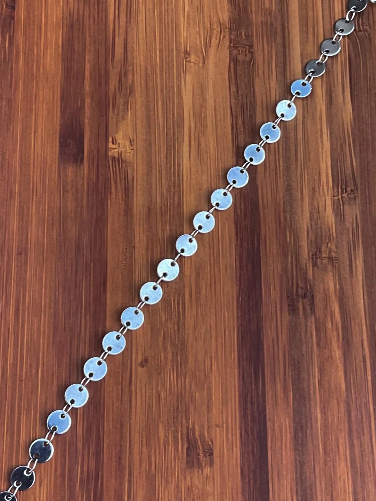 Silver Disc Sequin