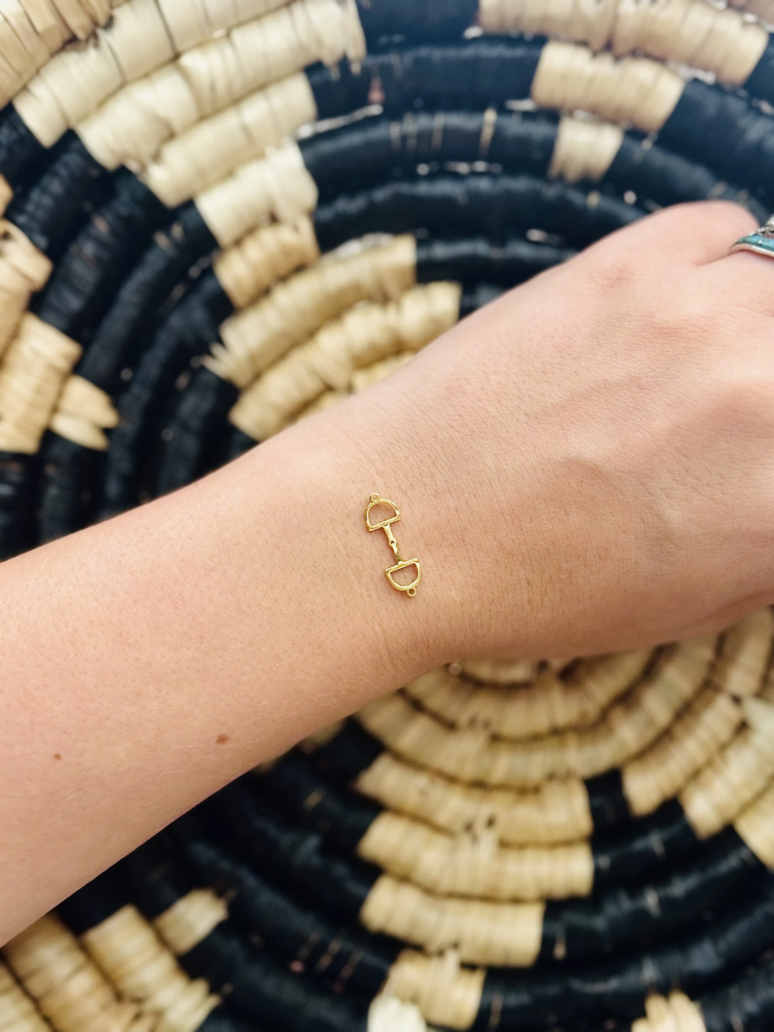 Tier 2- Gold Filled Snaffle Bit